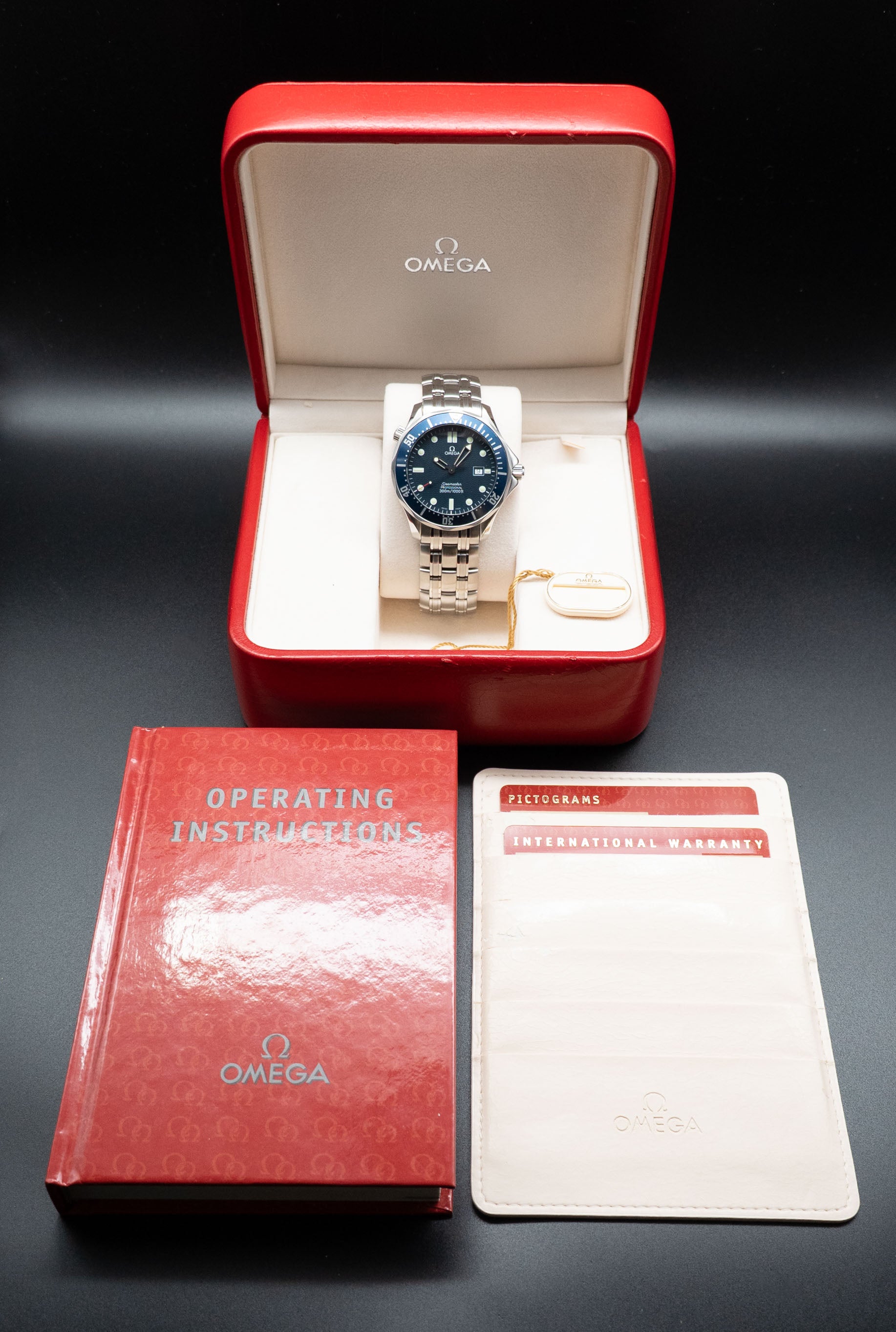 Omega Seamaster Diver 300 2541.80 Fullset 2000 Box+Papers
