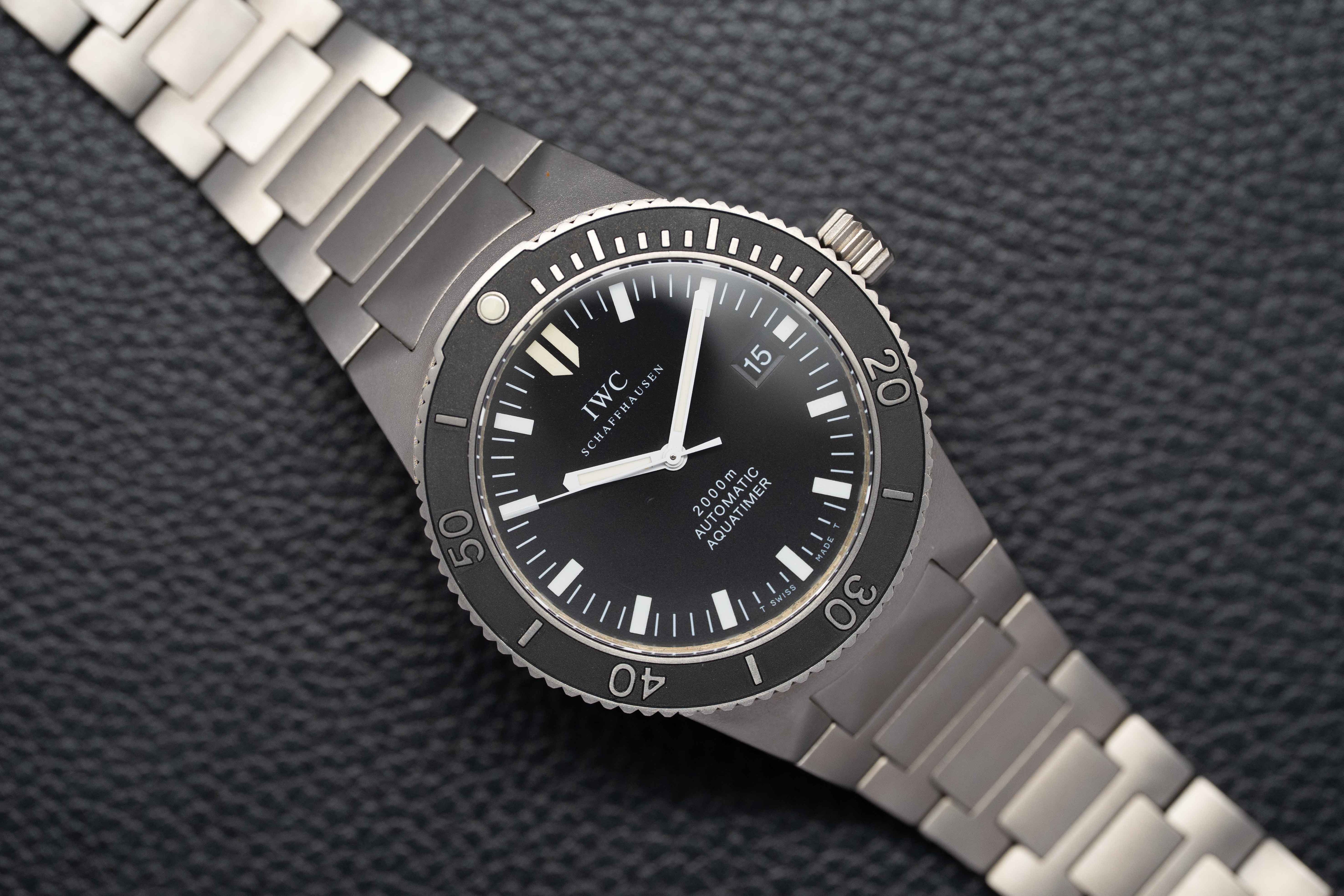 IWC Aquatimer IW353601 Complete Set with Box and Papers