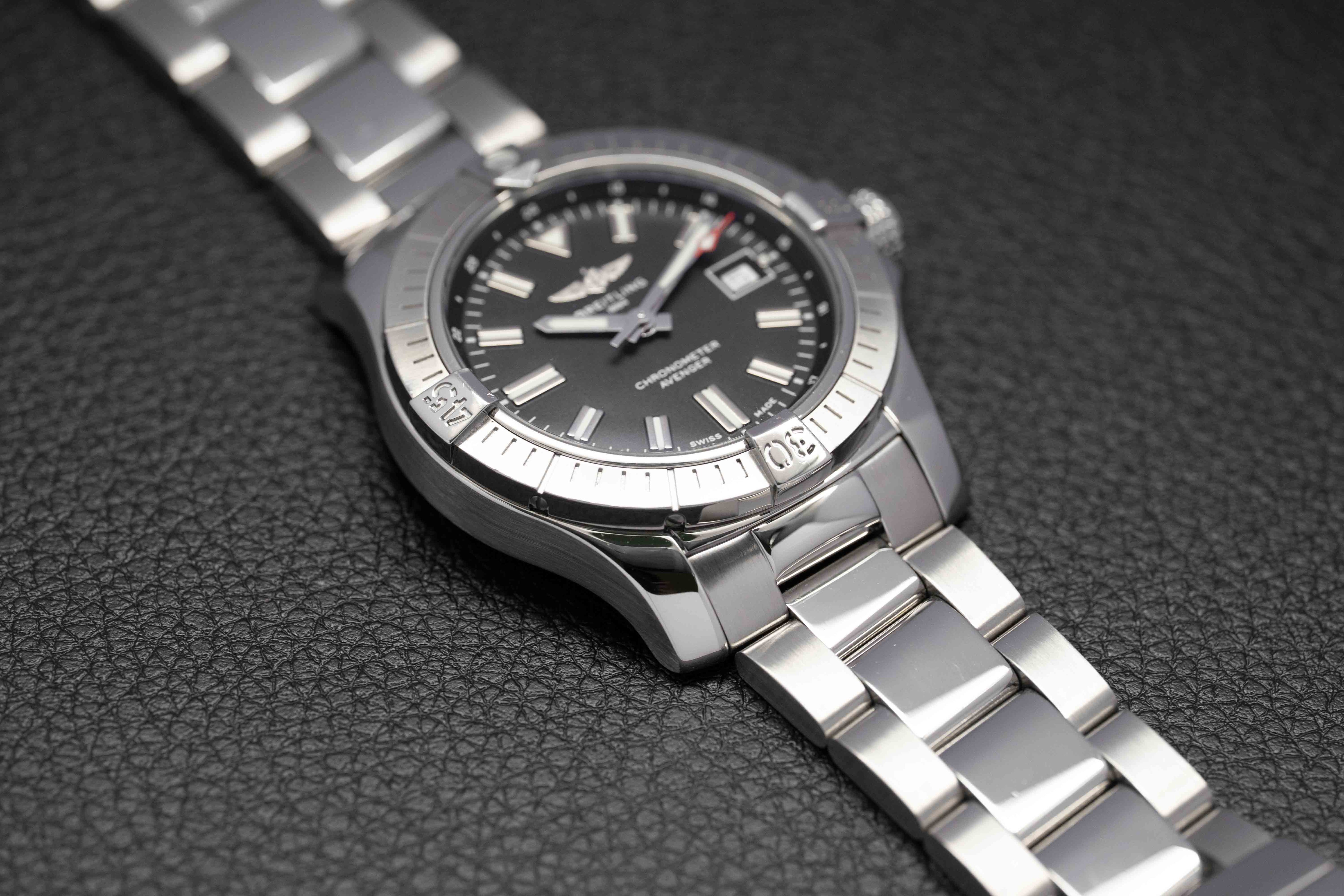 Breitling Avenger Automatic 43 A17318 Black Dial 2020, With Papers