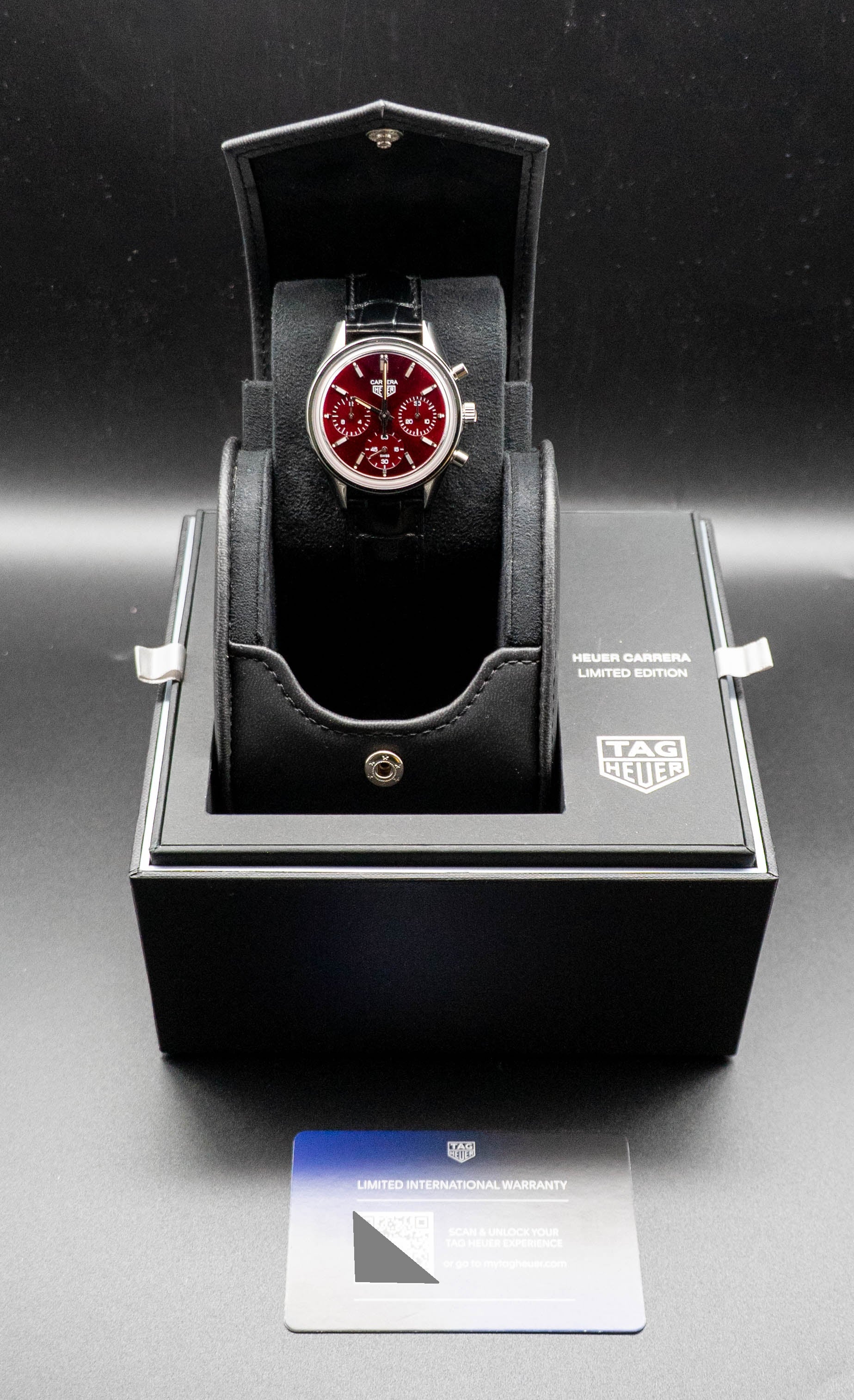 Tag Heuer Carrera Chronograph CBK221 Complete Set 2022 Box + Papers