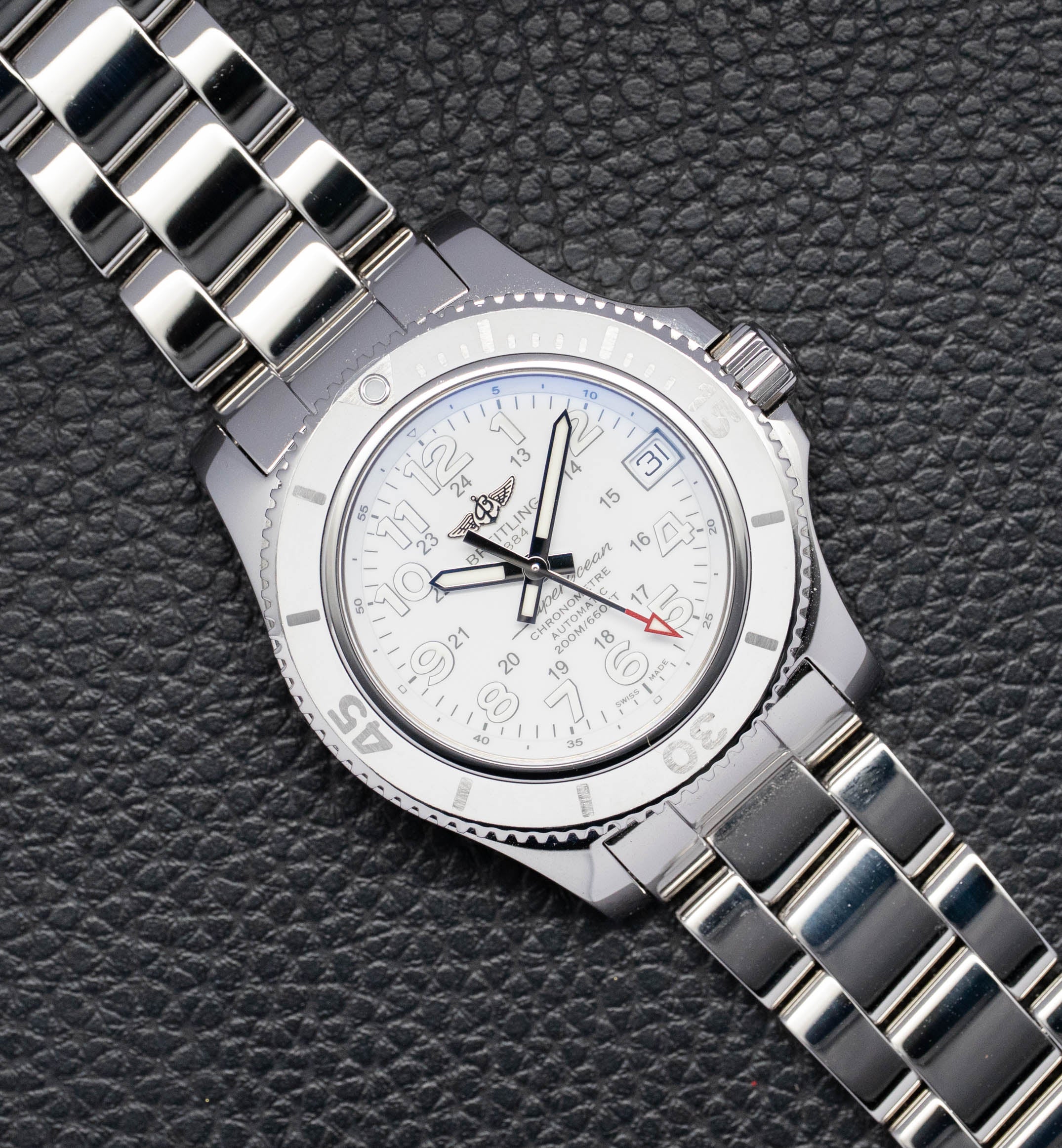 Breitling Superocean II 36 A17312 Set completo 2018 con scatola e documenti