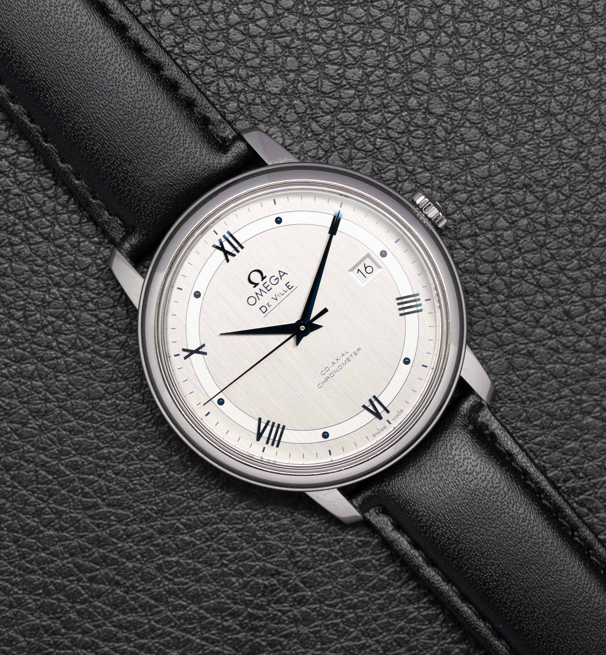 Omega De Ville Prestige 424.13.40.20.02.003 Silver Dial 2018 Papers