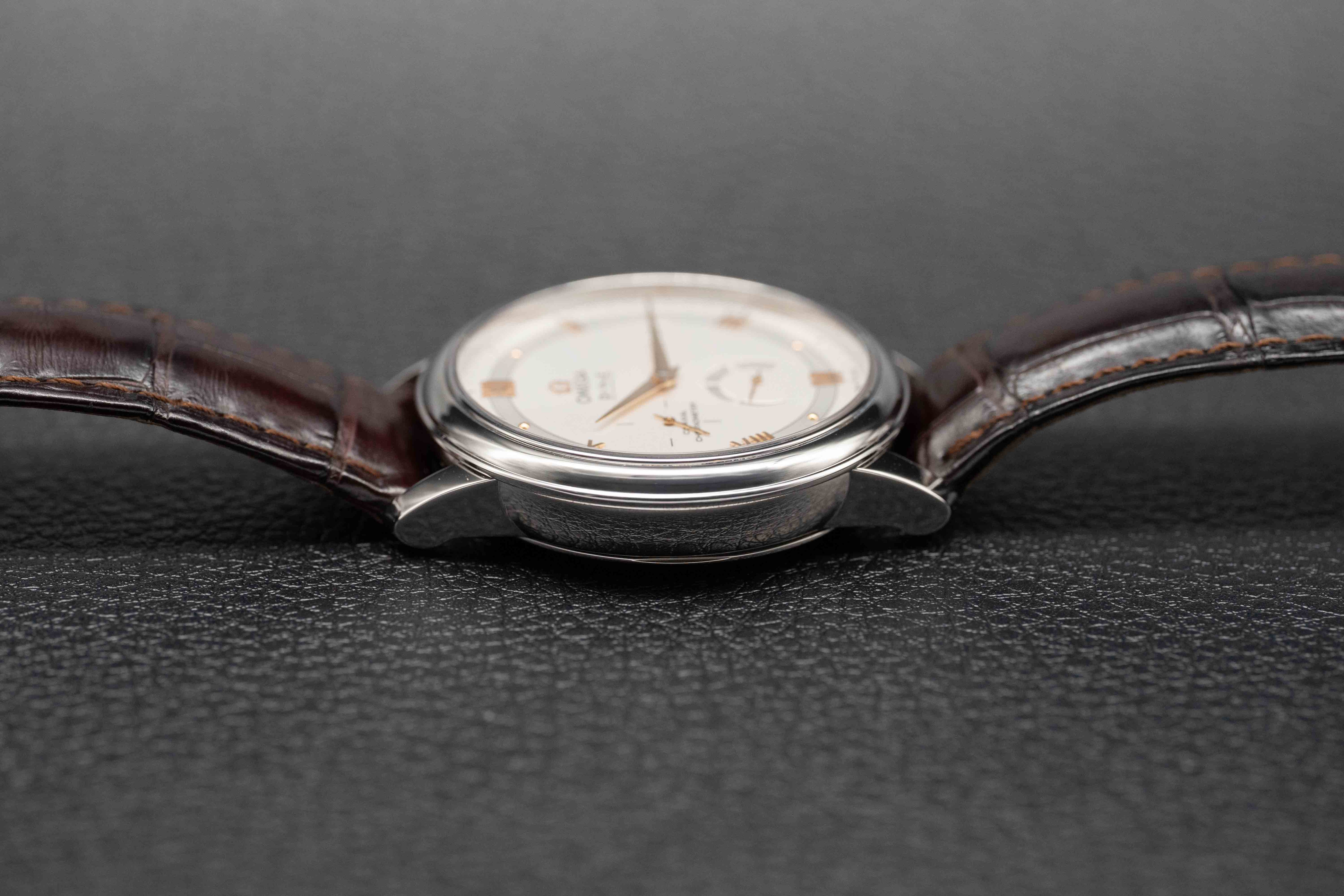 Omega De Ville Prestige Power Reserve 424.13.40.21.02.002 Complete Set 2021 Box + Papers