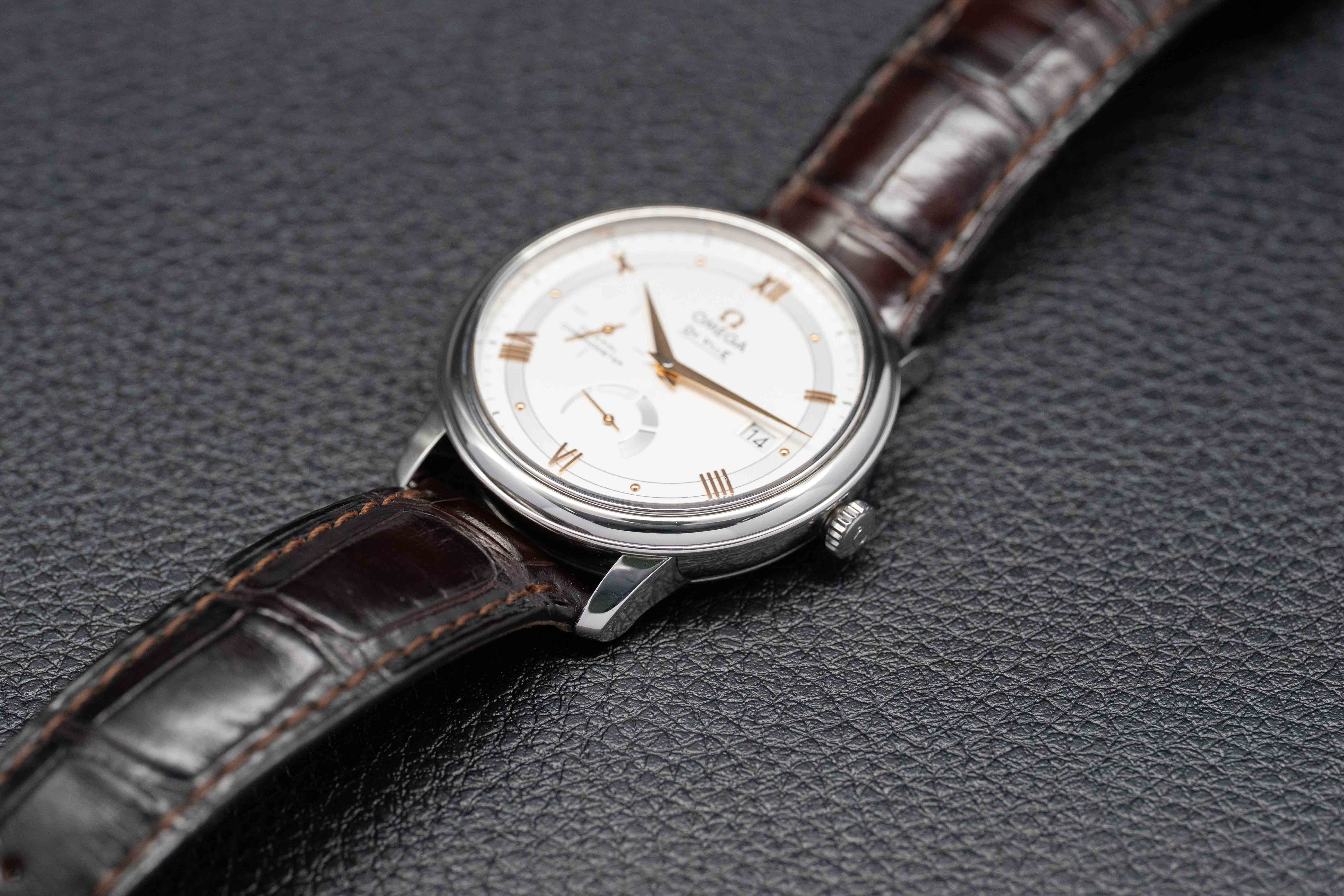 Omega De Ville Prestige Power Reserve 424.13.40.21.02.002 Complete Set 2021 Box + Papers