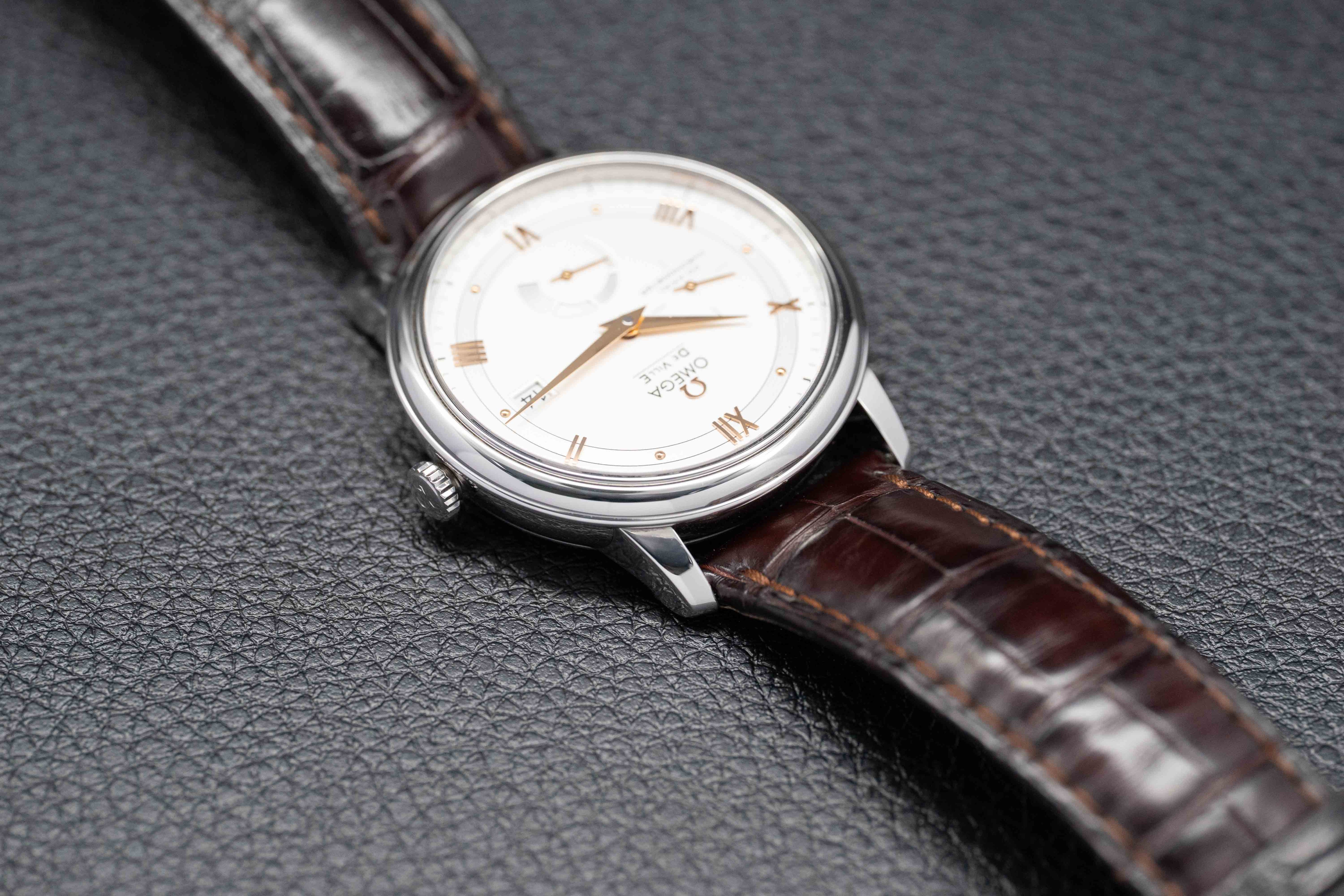 Omega De Ville Prestige Power Reserve 424.13.40.21.02.002 Complete Set 2021 Box + Papers