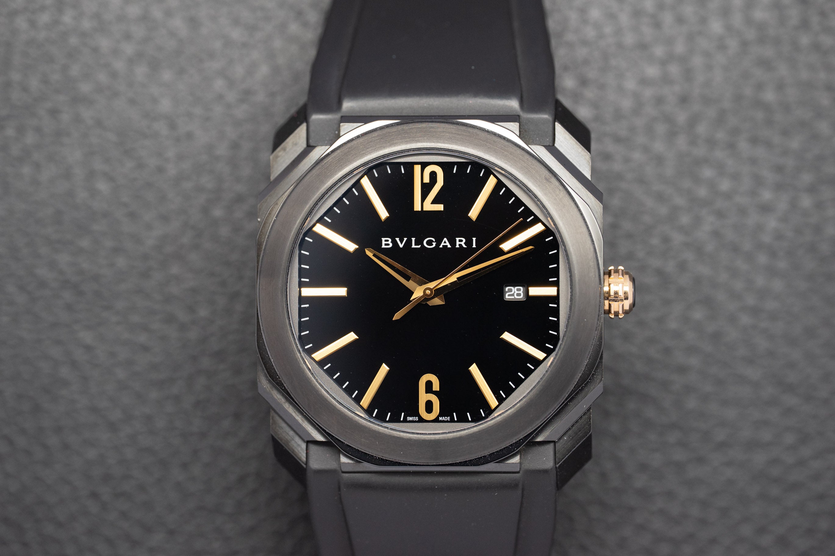 Bulgari Octo BGO38S Complete Set 2016 Box + Papers