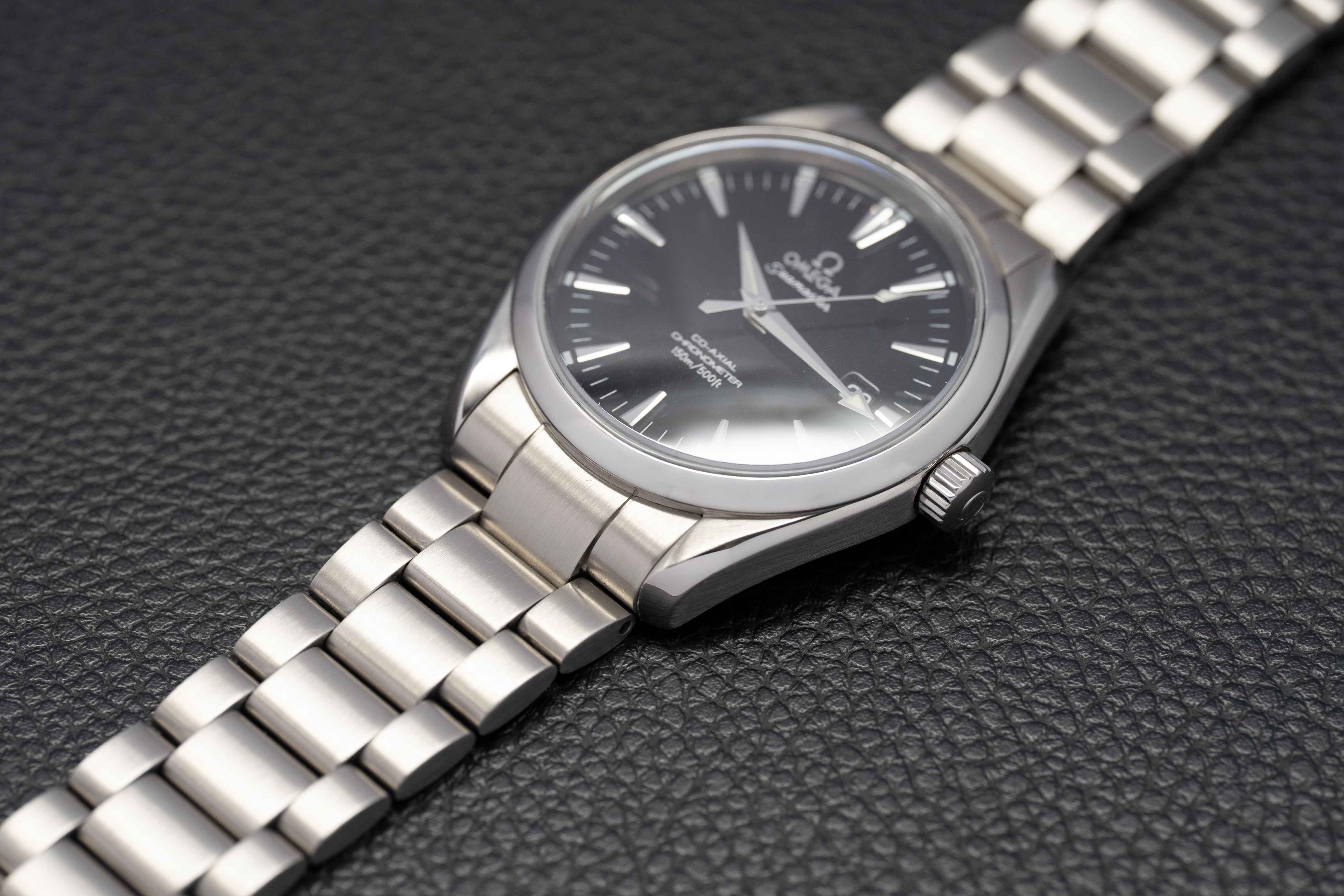 Omega Seamaster Aqua Terra 2503.50 con esfera negra, 2008