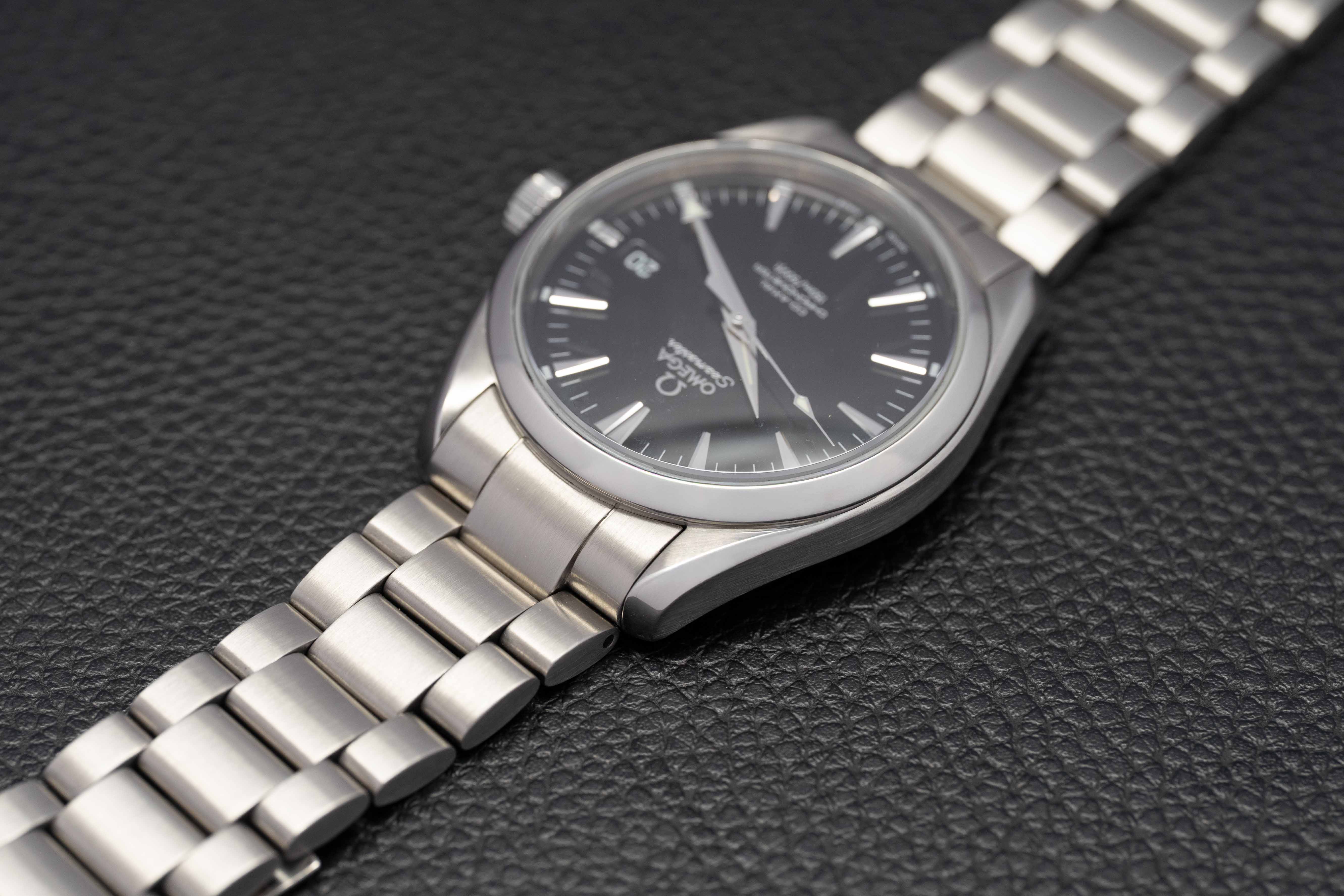 Omega Seamaster Aqua Terra 2503.50 con esfera negra, 2008