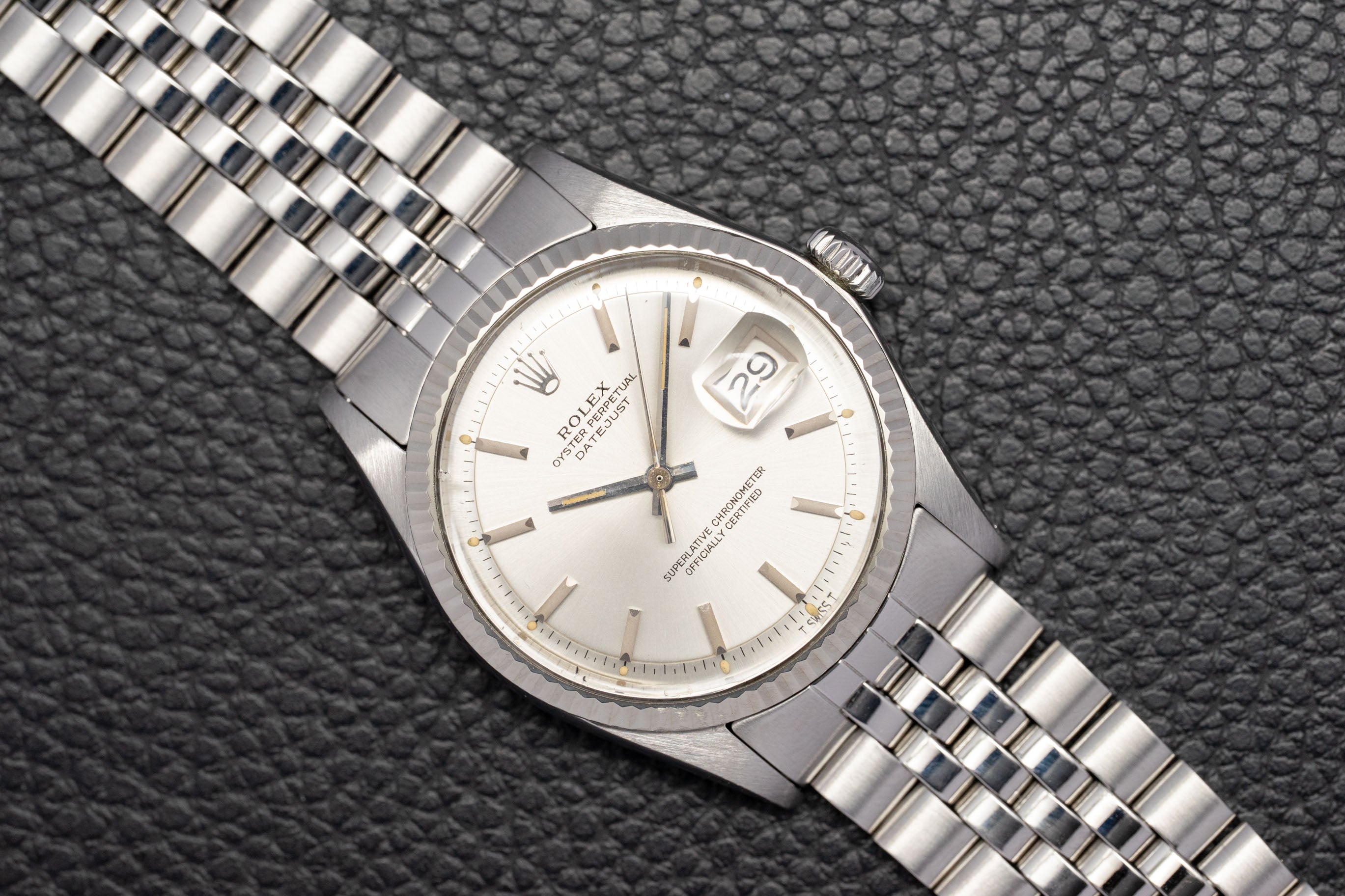 Rolex Datejust 36 1601 Silver Dial 1970
