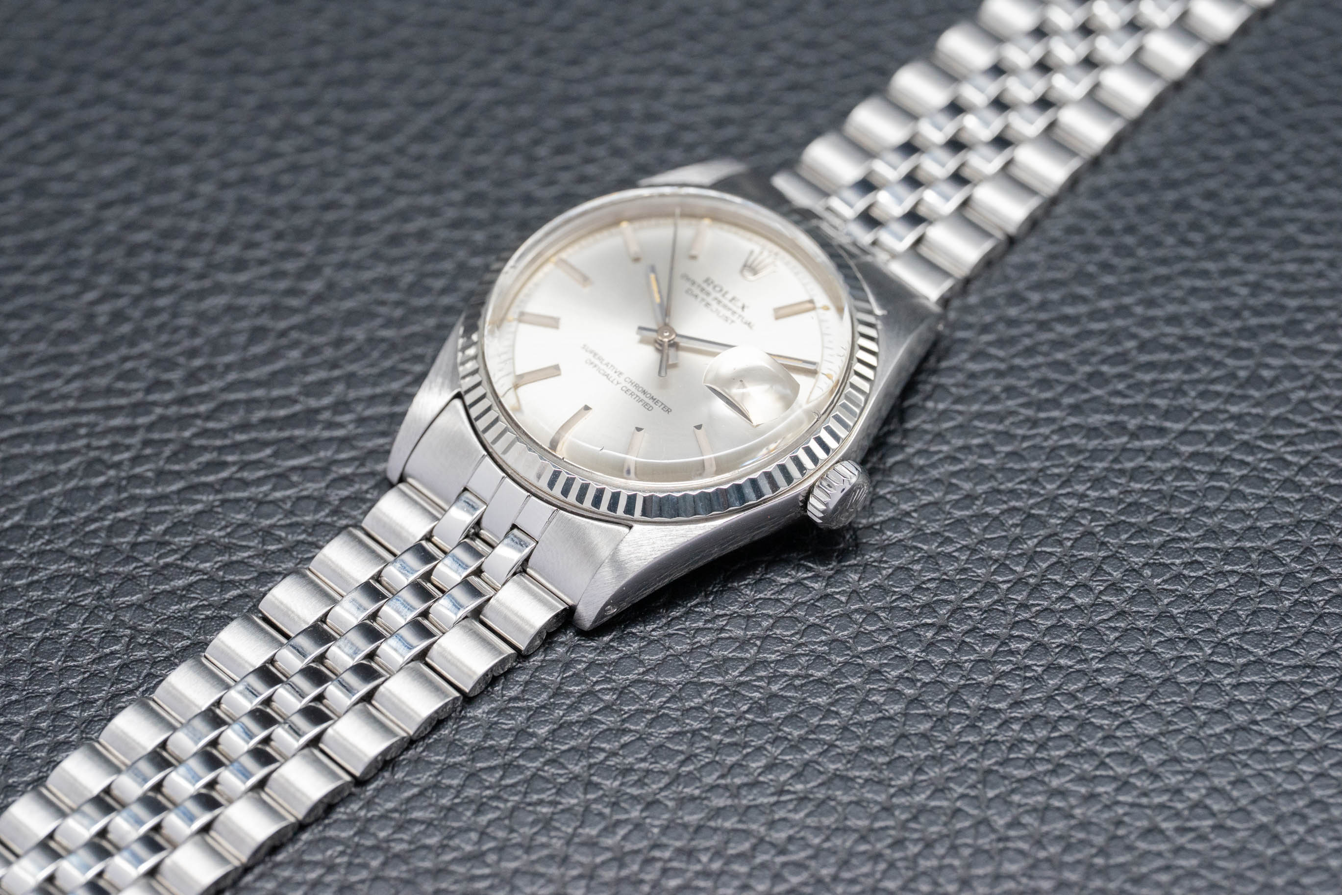 Rolex Datejust 36 1601 Silver Dial 1970