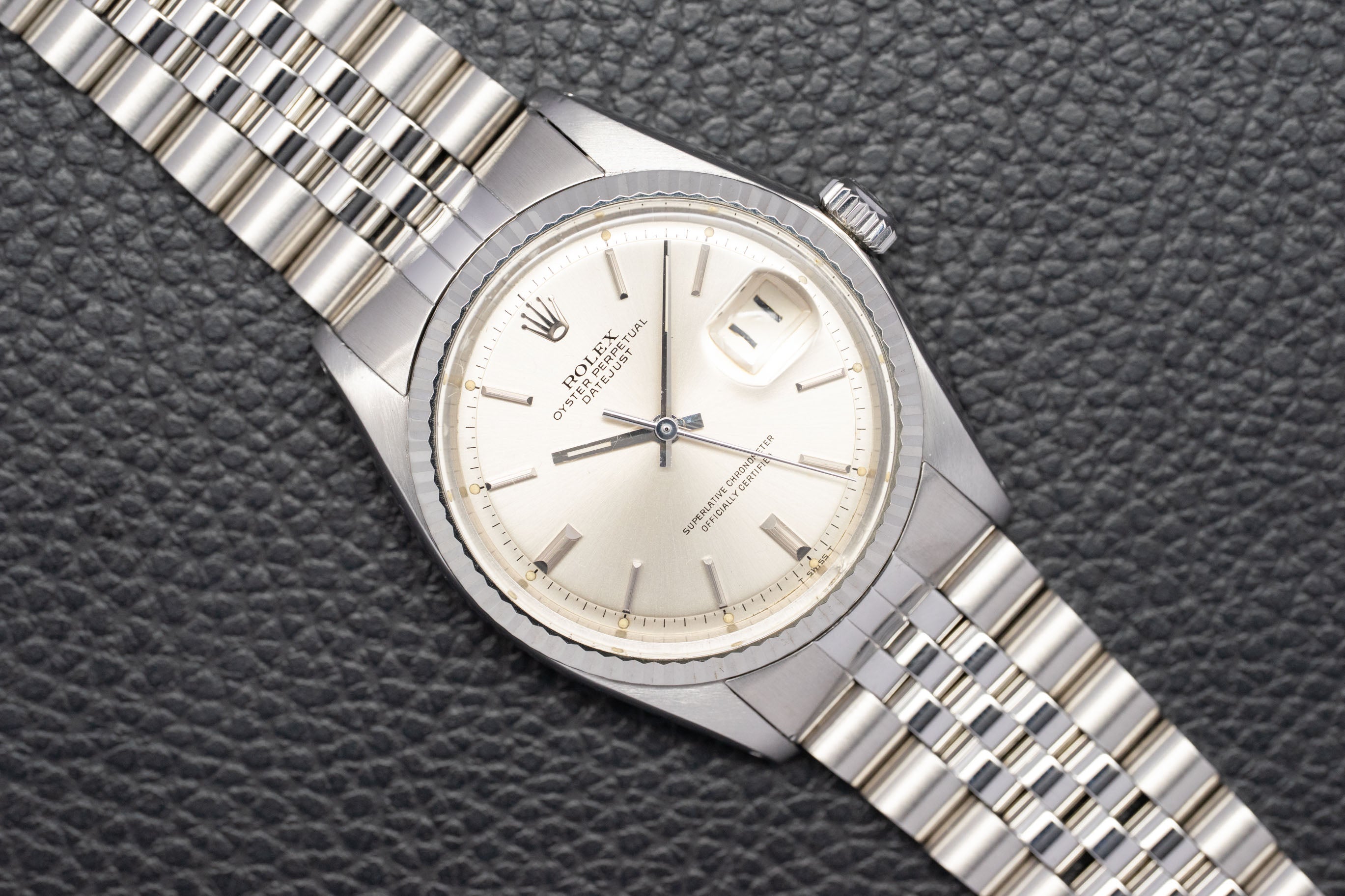 Rolex Datejust 1601 with Silver Dial, 1969