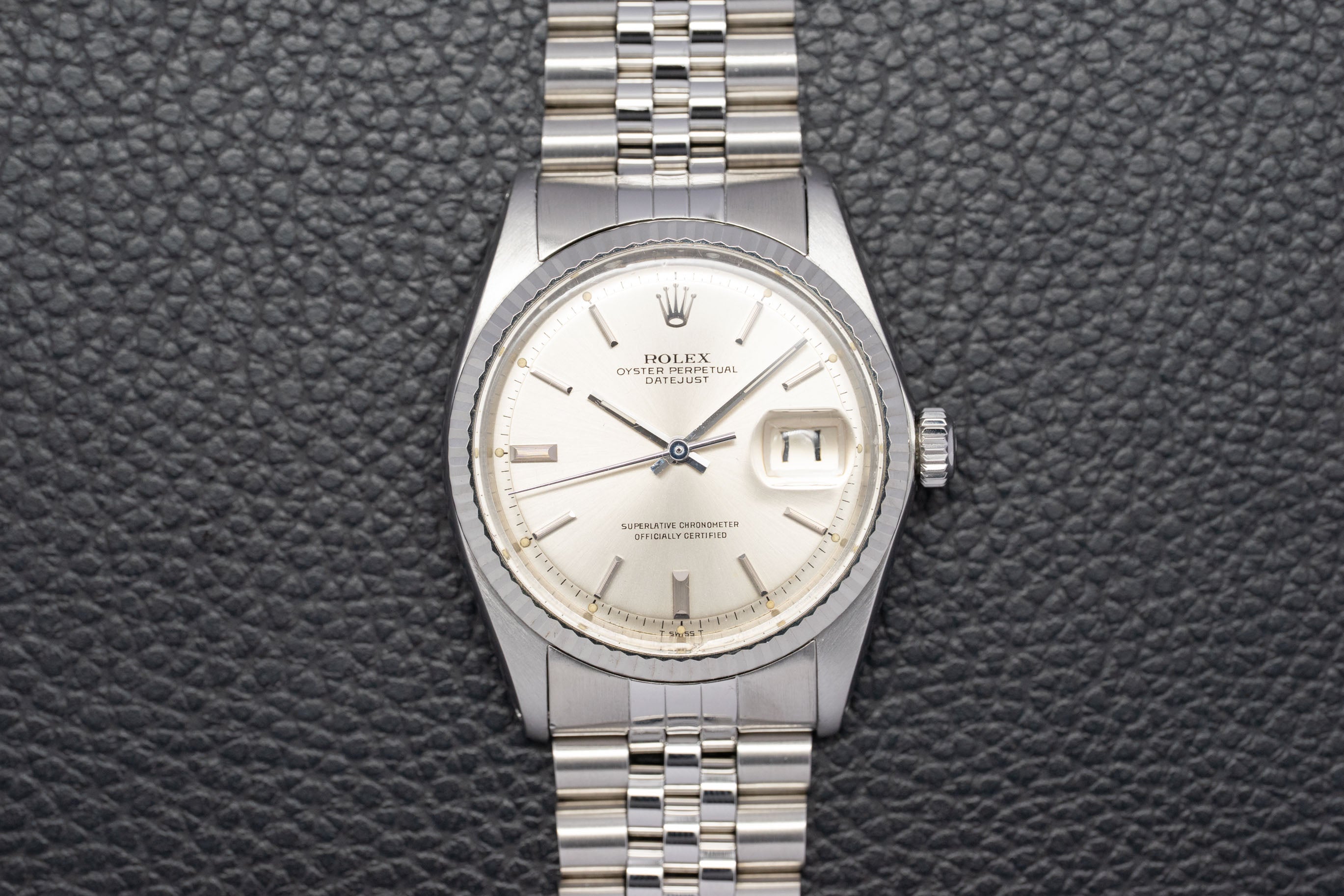 Rolex Datejust 1601 with Silver Dial, 1969