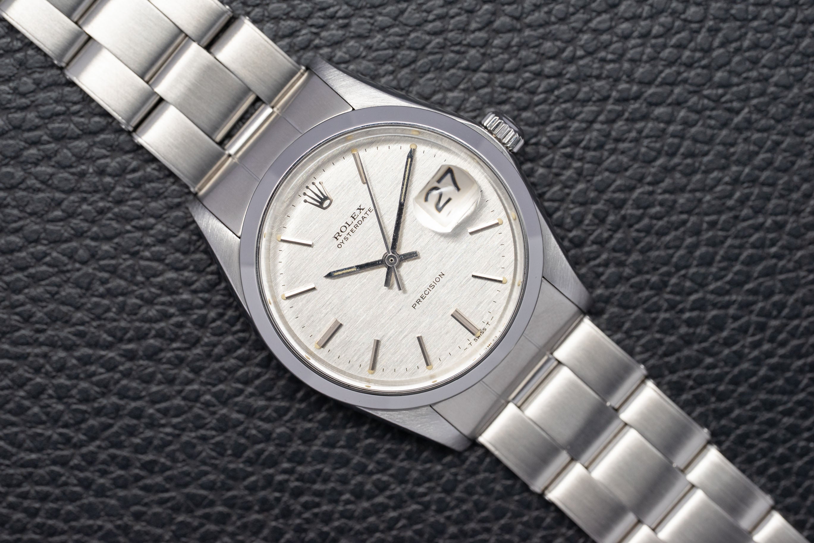 Rolex Oysterdate 6694 with Silver Dial, 1970