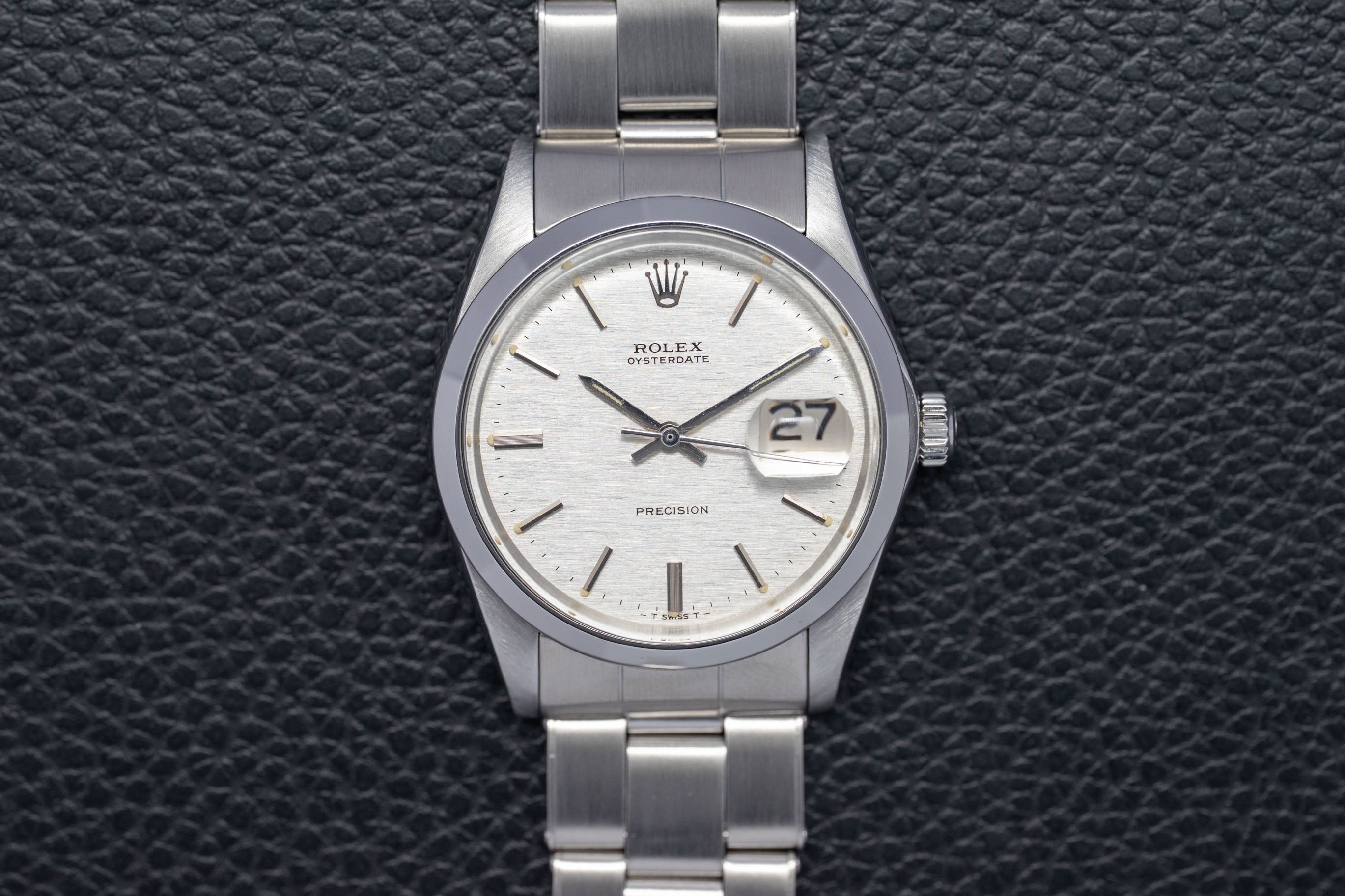 Rolex Oysterdate 6694 with Silver Dial, 1970