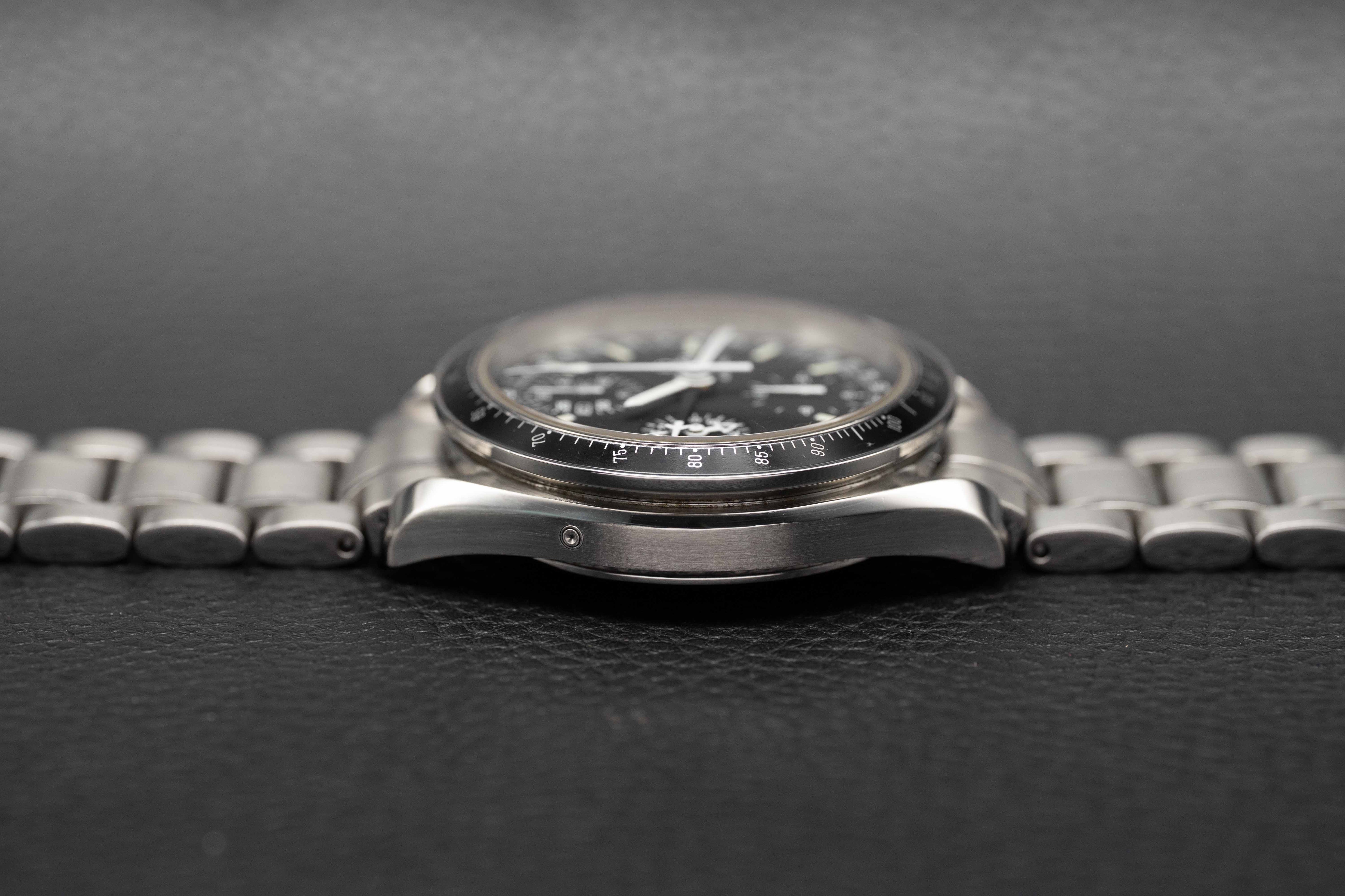 Omega Speedmaster Day Date 3520.50 con esfera negra, 1998