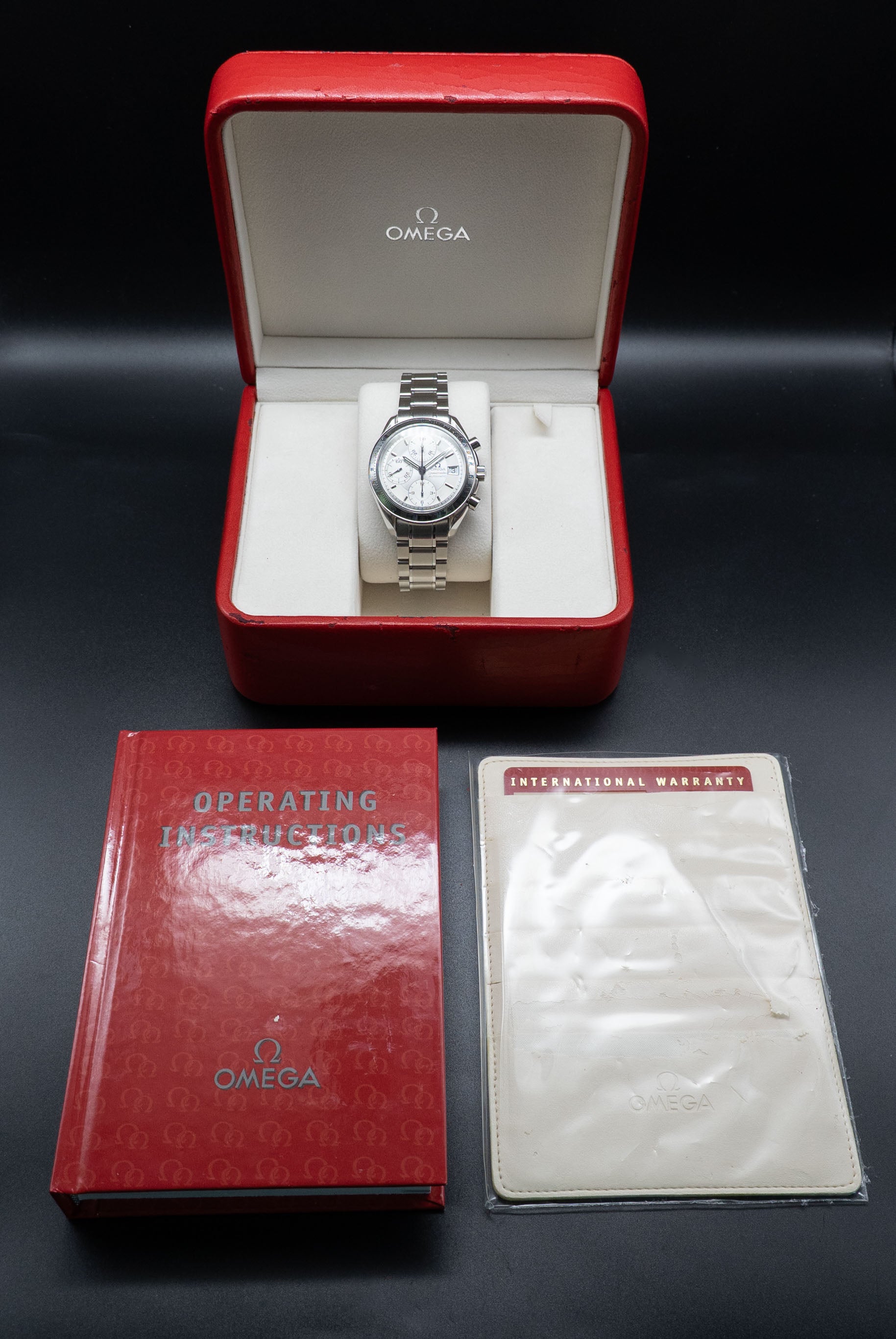 Omega Speedmaster Date 3513.30 Complete Set 2005 Box + Papers