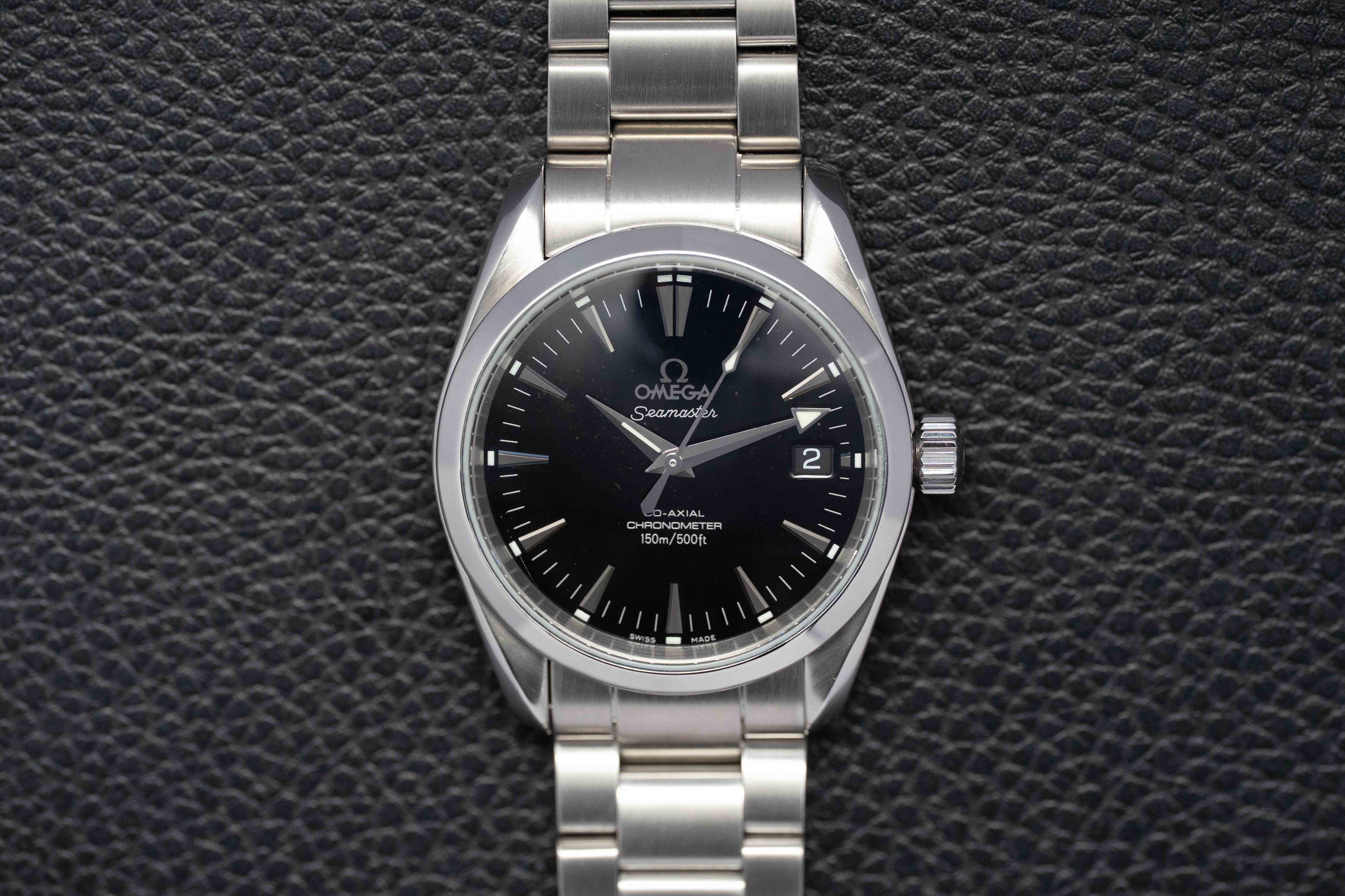 Omega Seamaster Aqua Terra 2504.50 Black Dial 2007