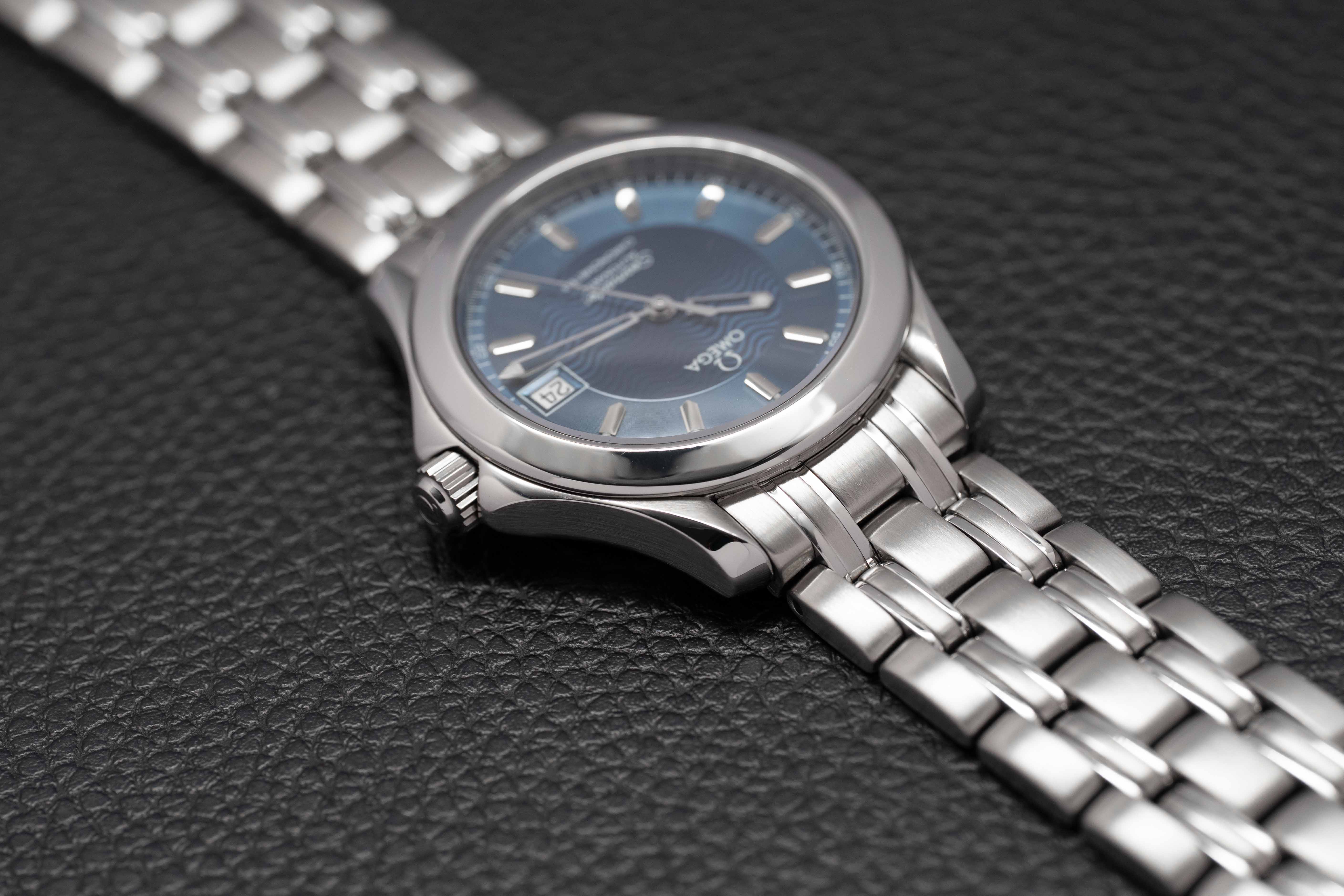 Omega Seamaster 120 2501.81 Blue Dial 1999