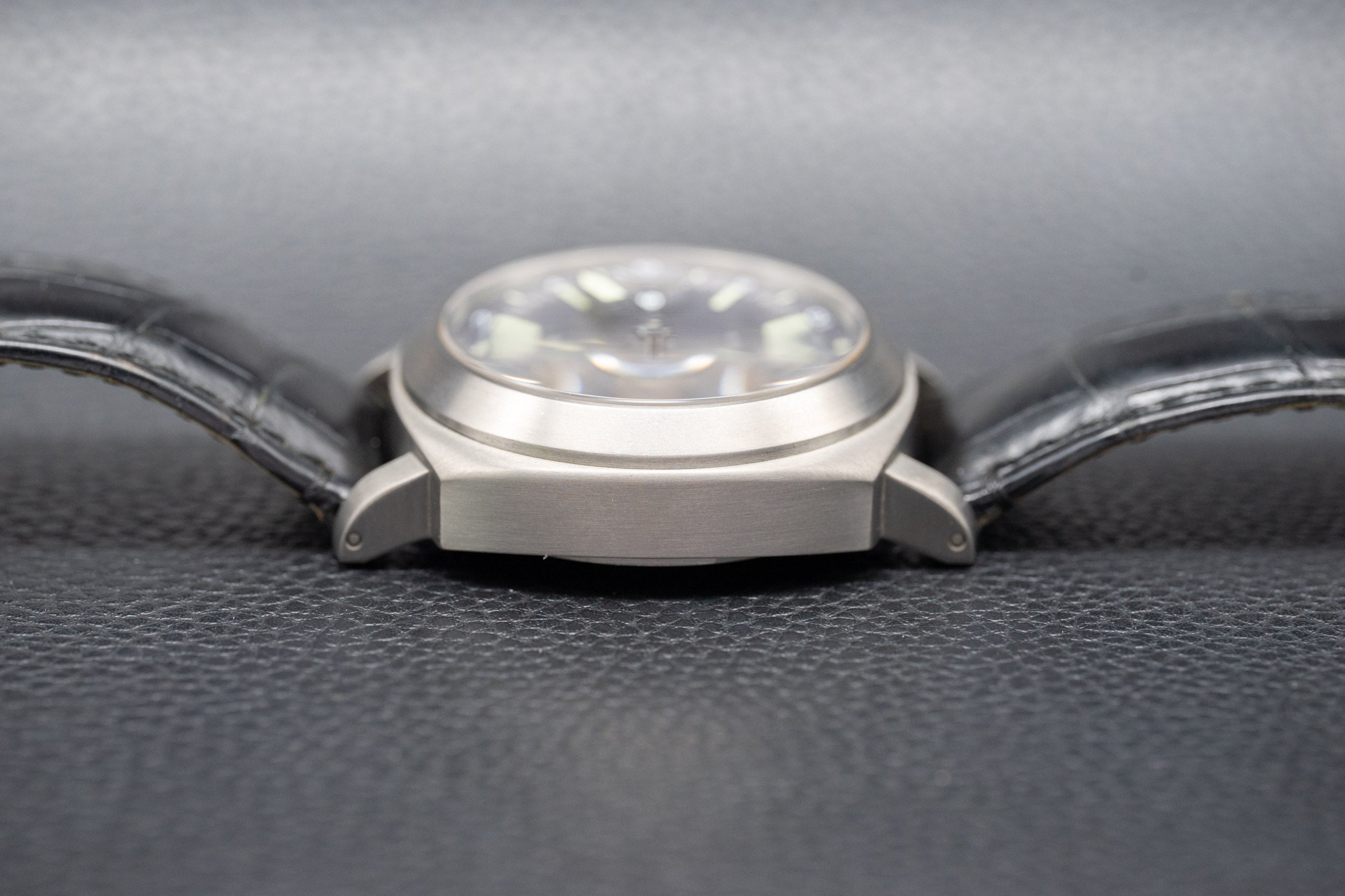 Panerai Luminor GMT PAM00089 con quadrante grigio, 2005, nella confezione originale