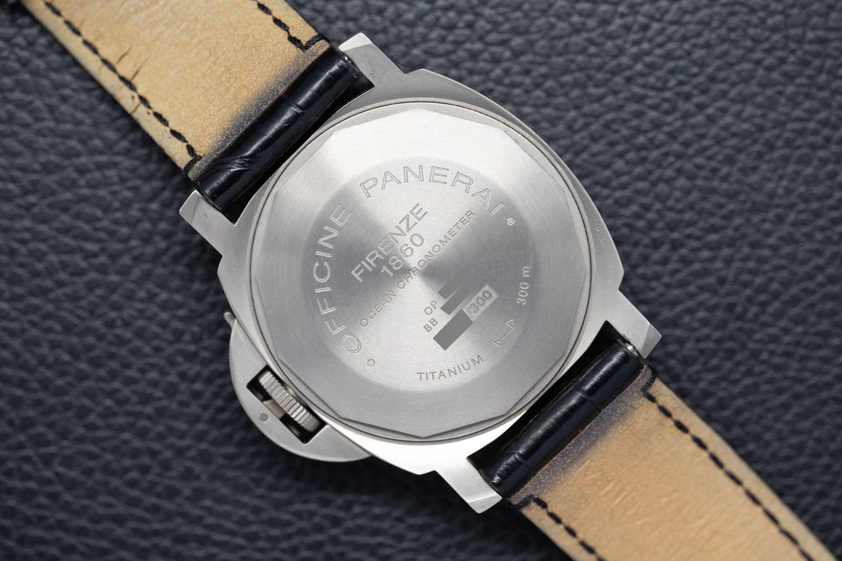 Panerai Luminor GMT PAM00089 con quadrante grigio, 2005, nella confezione originale