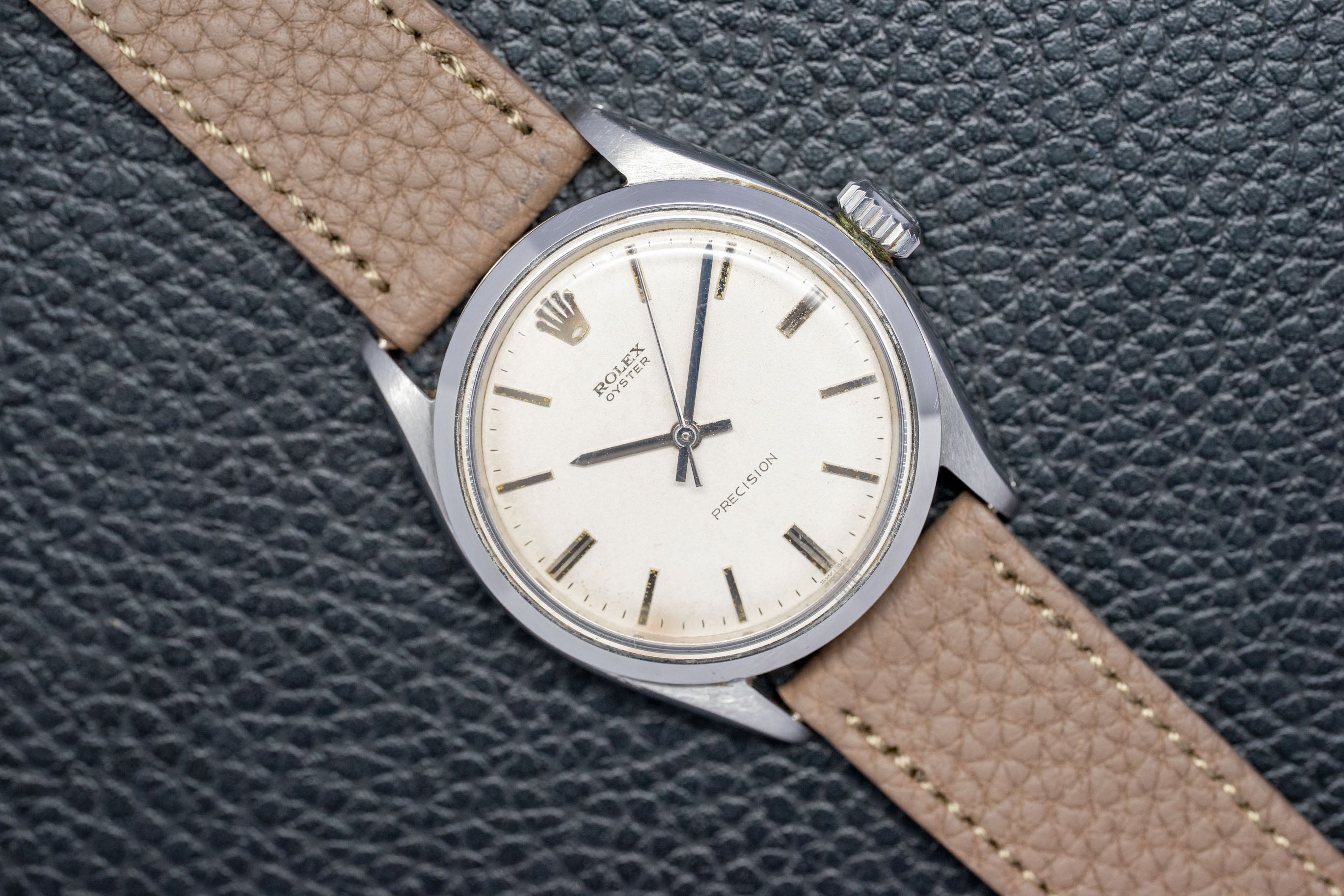 Rolex Oyster Precision 6480 with Silver Dial, 1957