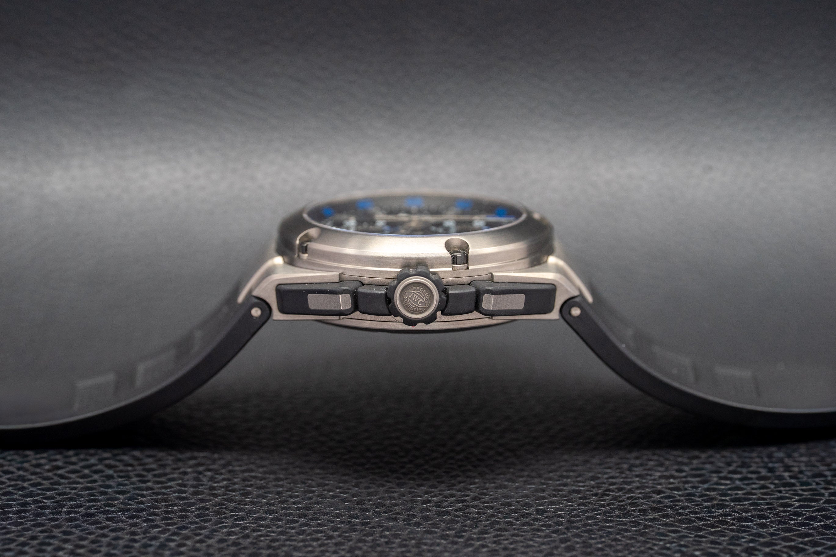 IWC Ingenieur Double Chronographe IW376501, ensemble complet 2014, coffret et papiers