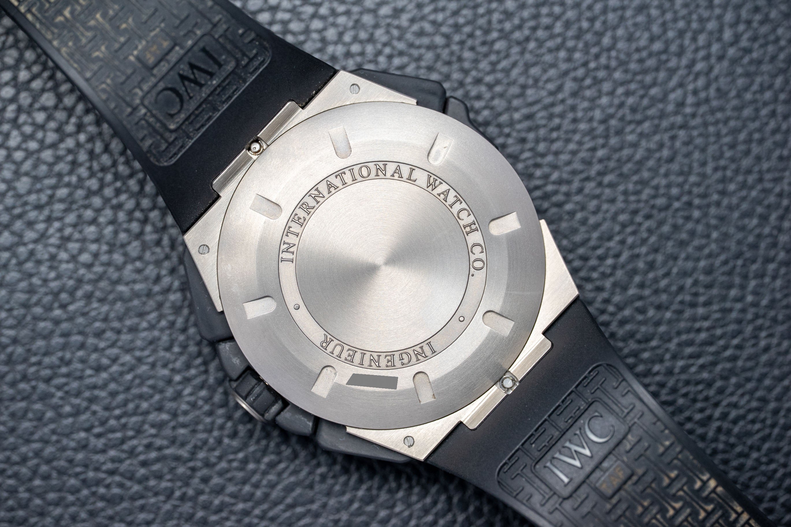 IWC Ingenieur Double Chronographe IW376501, ensemble complet 2014, coffret et papiers