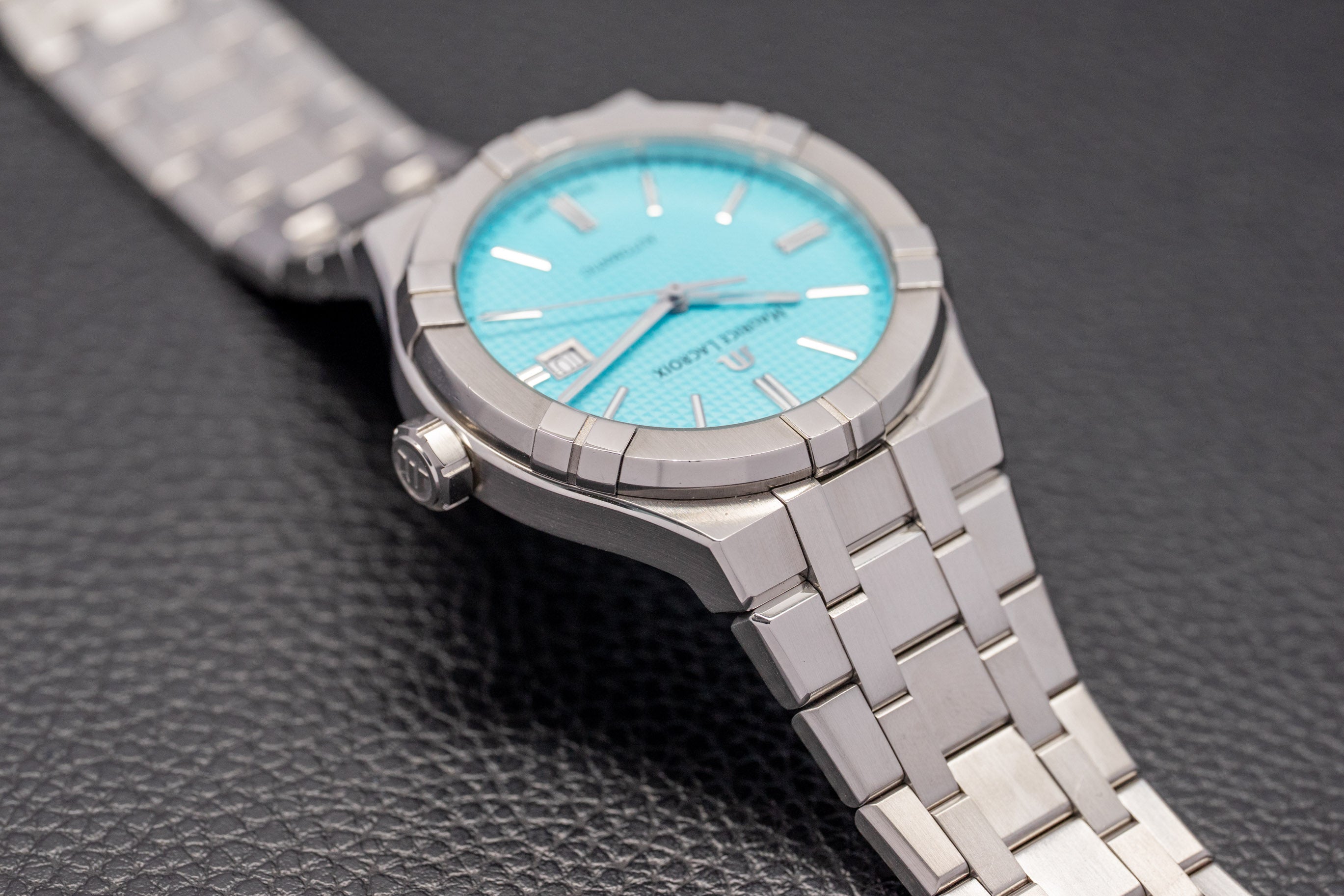 Maurice Lacroix Aikon Automatic AI6008 Summer Edition Turquoise 2024 Box