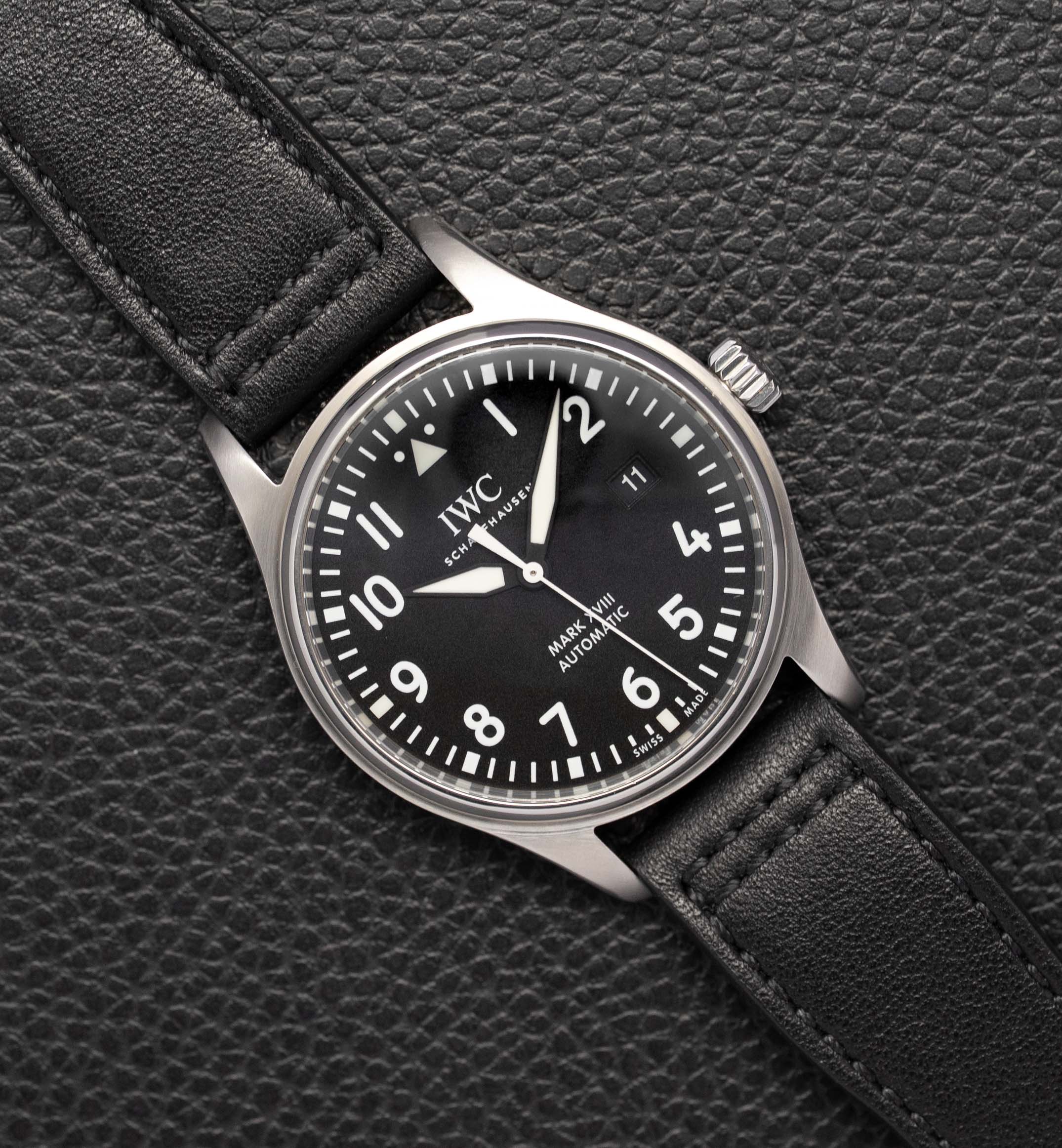 Reloj de aviador IWC Mark XVIII IW327001, juego completo de 2017, caja y documentación