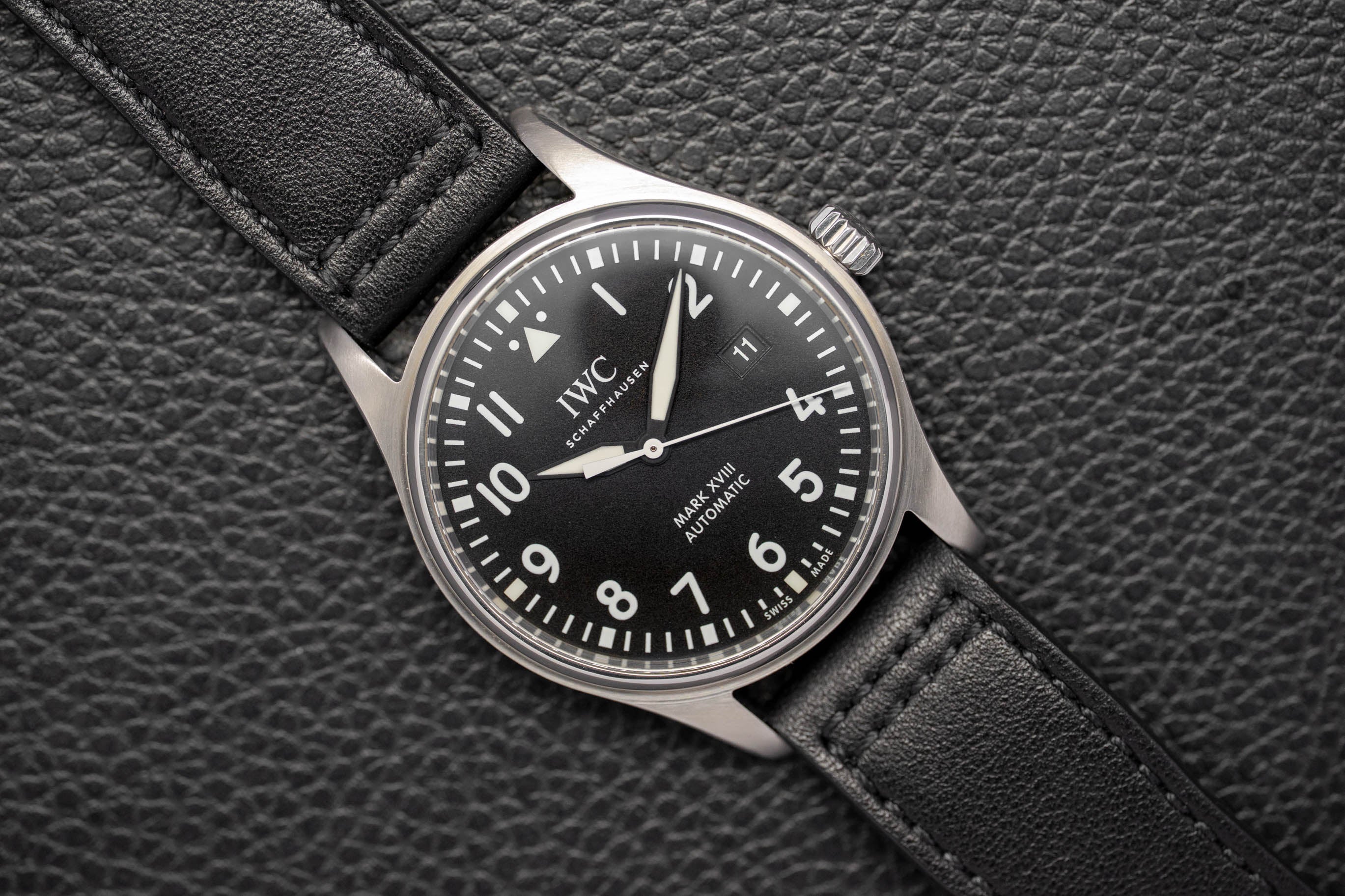 Reloj de aviador IWC Mark XVIII IW327001, juego completo de 2017, caja y documentación