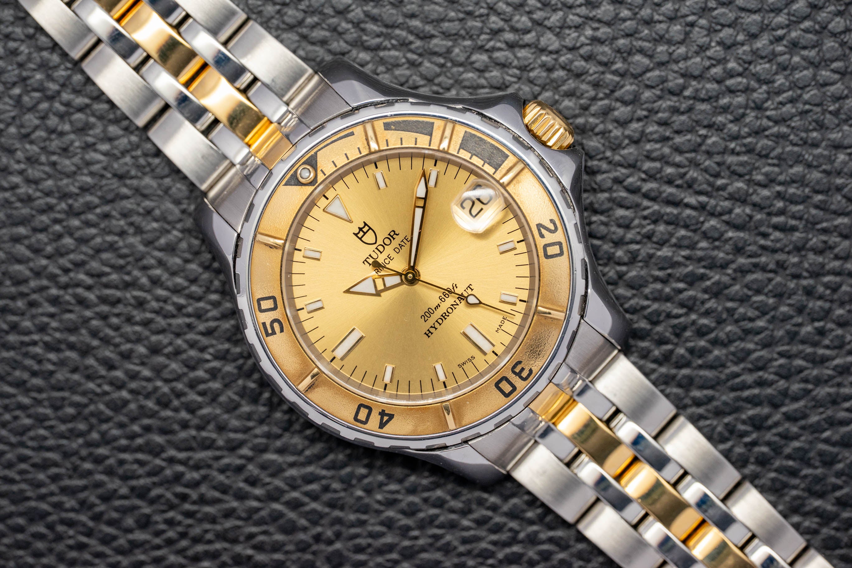 Tudor Hydronaut 85193P Black Dial 2011, With Papers