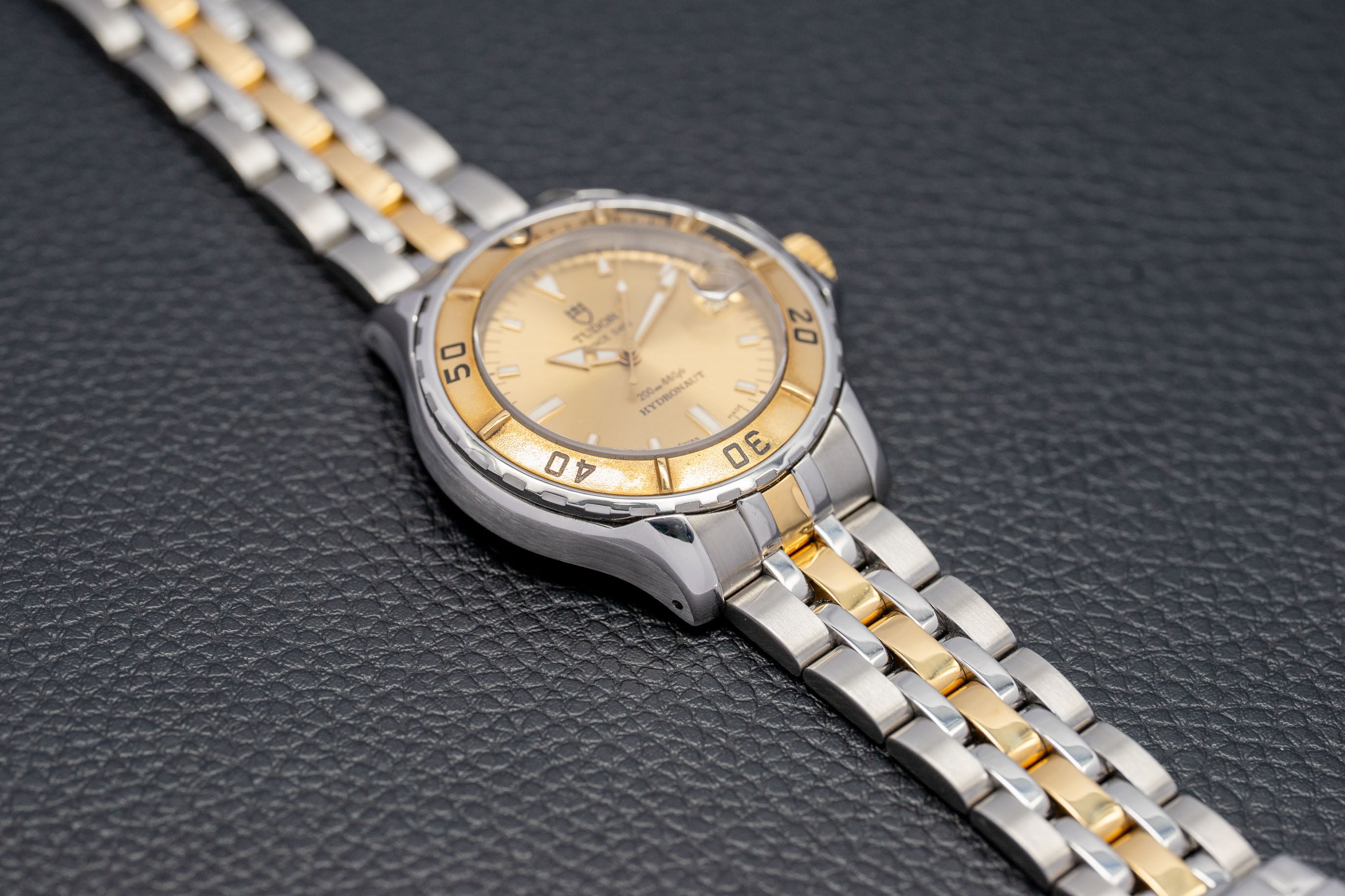 Tudor Hydronaut 85193P Black Dial 2011, With Papers
