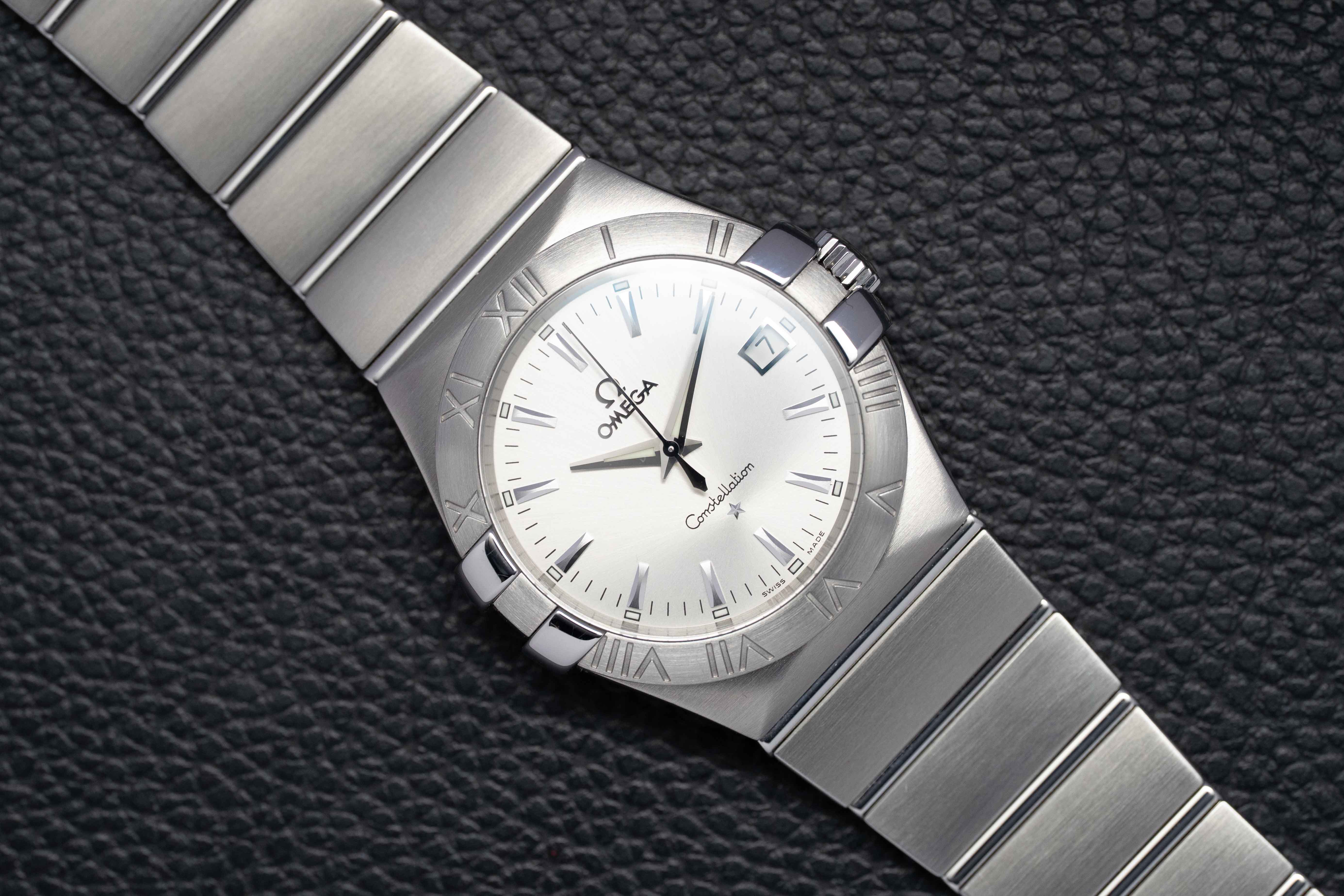 Omega Constellation 123.10.35.60.02.001 Complete Set 2010 Box + Papers