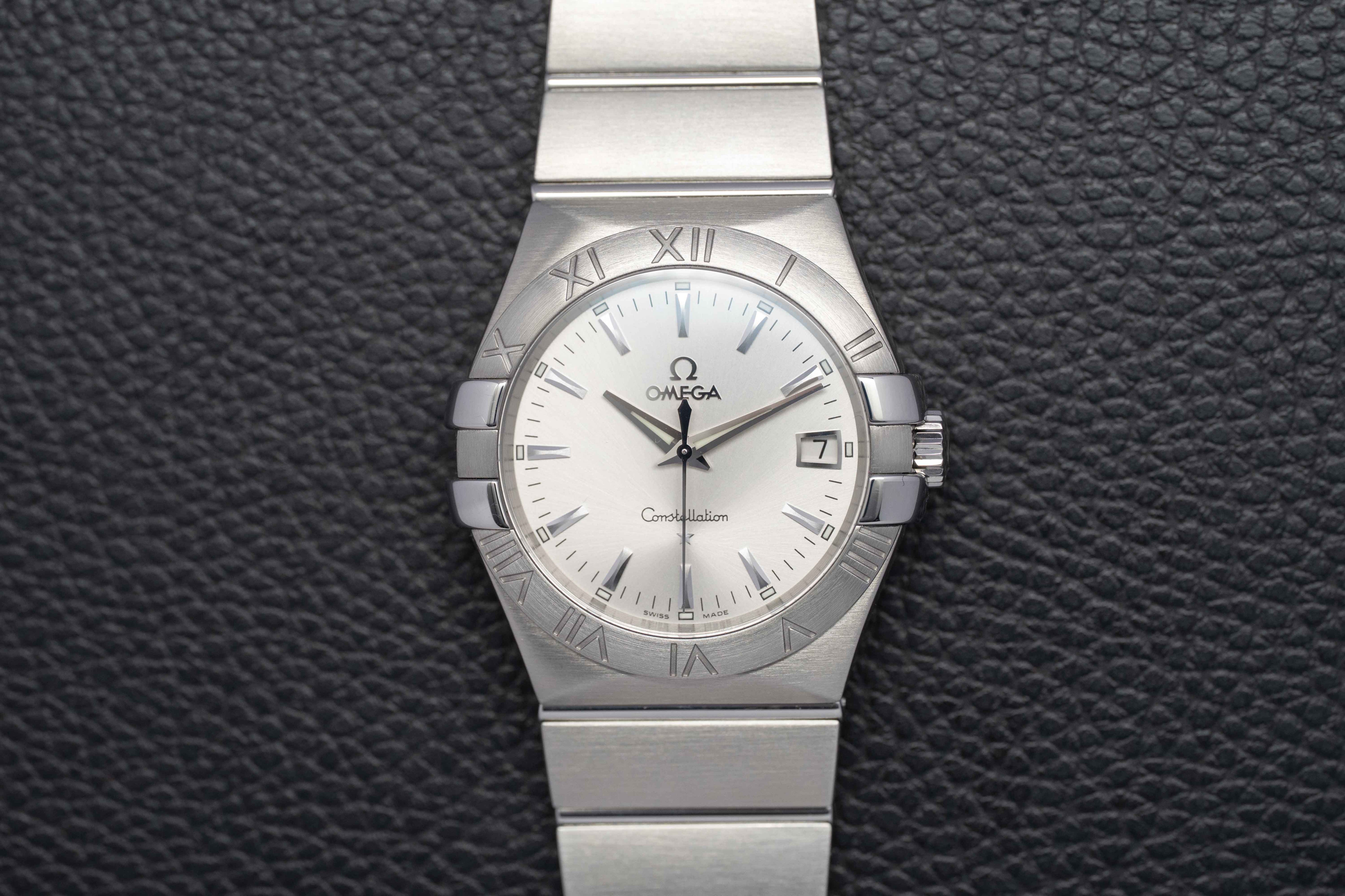 Omega Constellation 123.10.35.60.02.001 Complete Set 2010 Box + Papers
