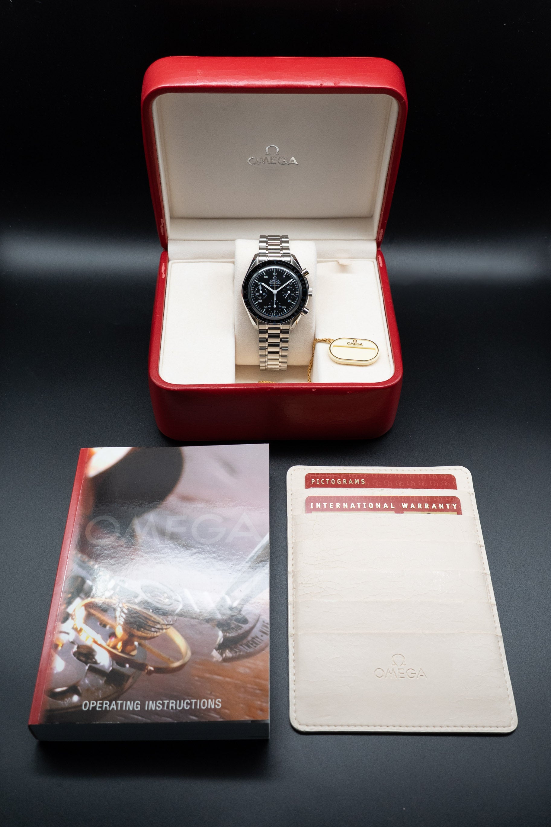 Omega Speedmaster Reduced 3510.50 Complete Set XXXX Box + Papers
