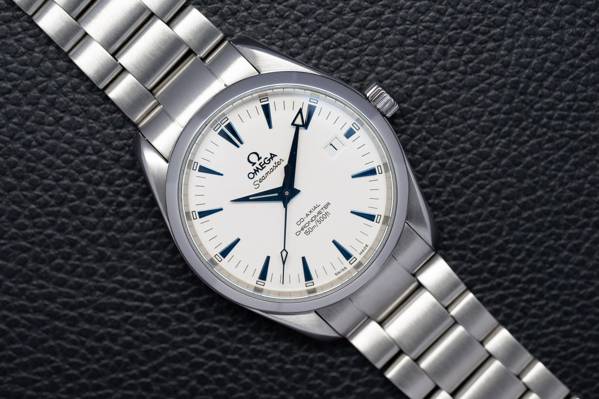 Omega Aqua Terra 2503.33 White Dial 2007