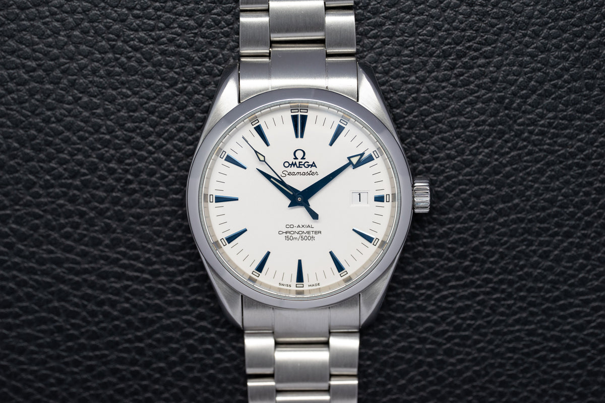 Omega Aqua Terra 2503.33 White Dial 2007