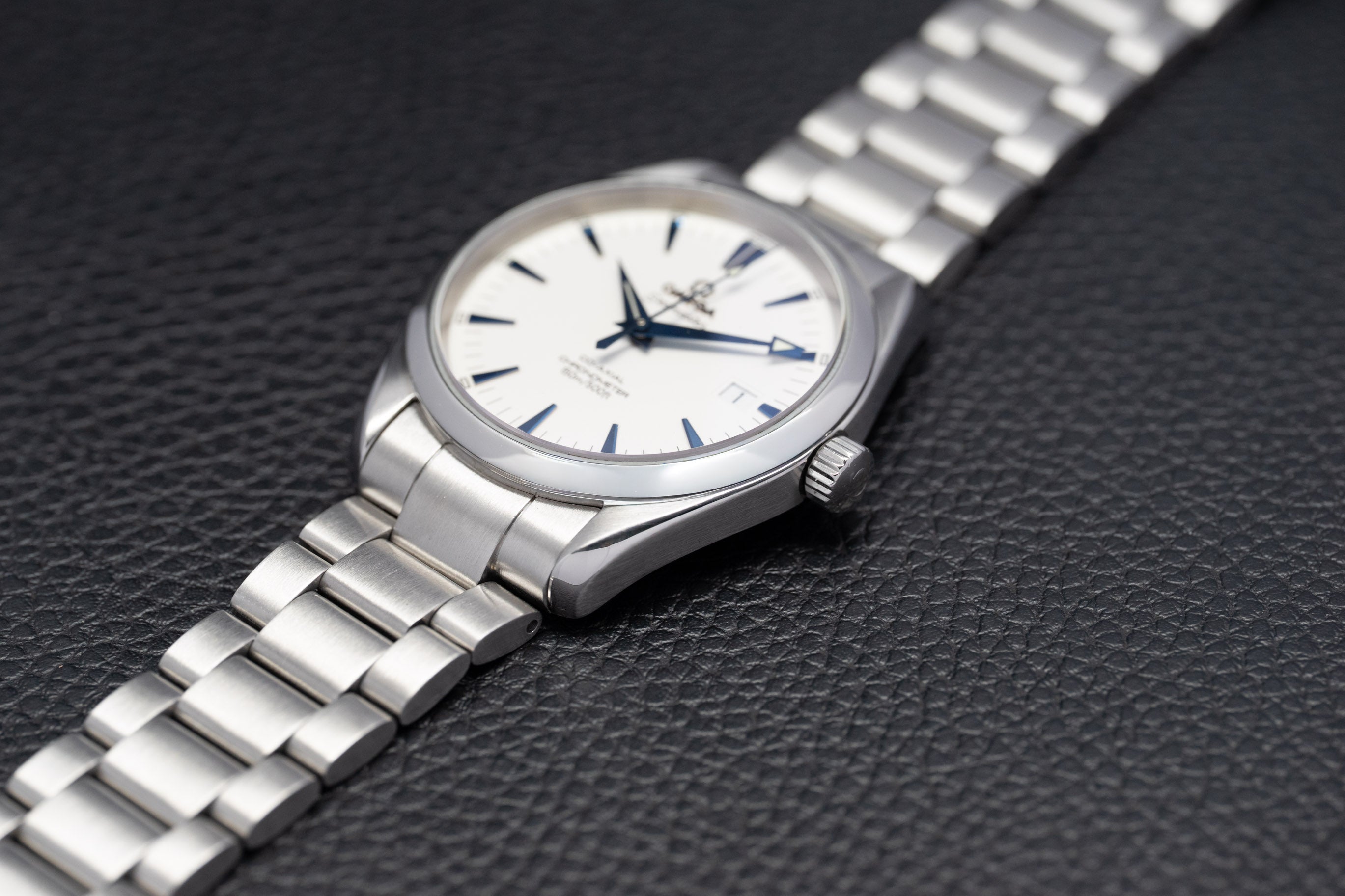 Omega Aqua Terra 2503.33 con quadrante argentato, 2007