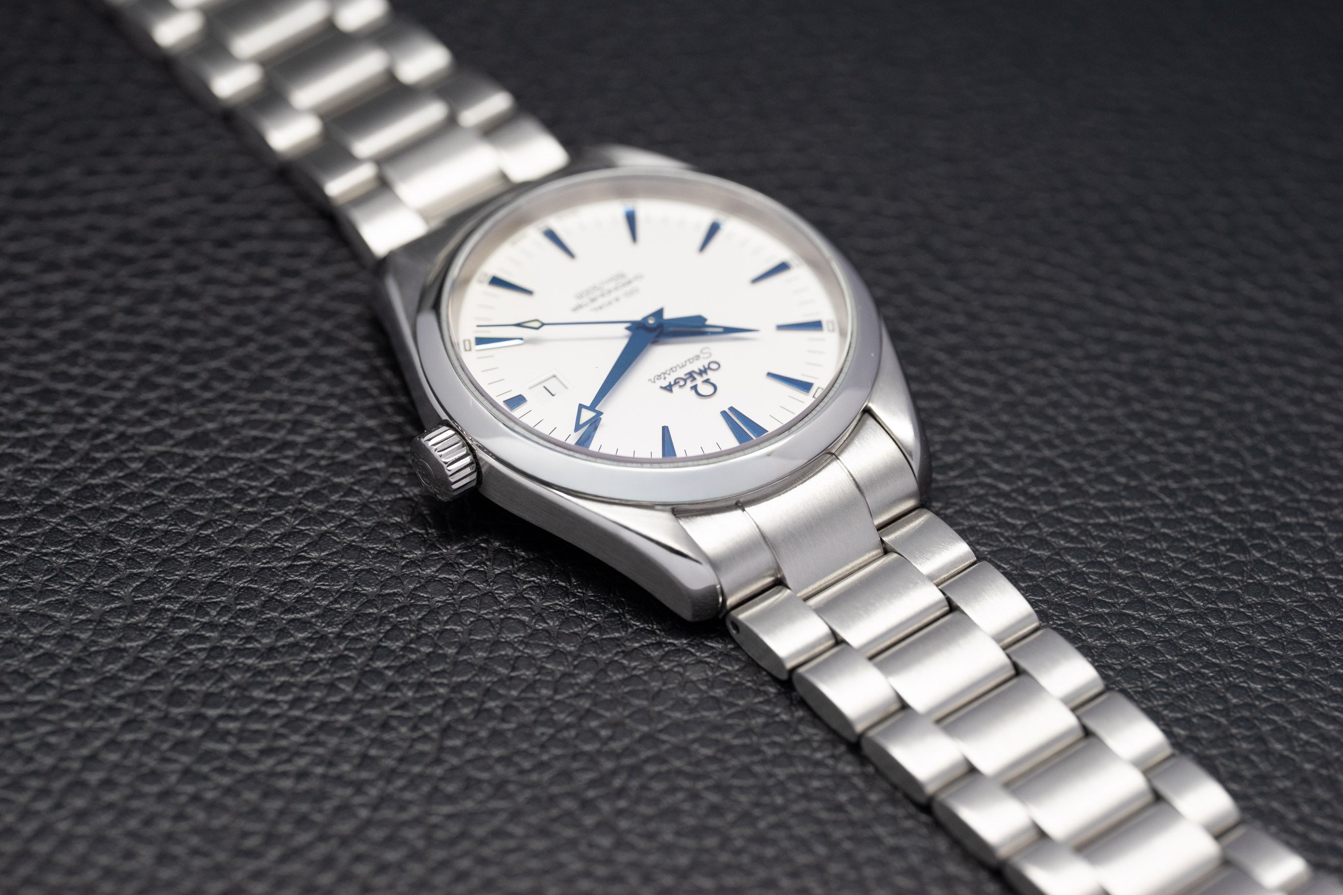 Omega Aqua Terra 2503.33 con quadrante argentato, 2007