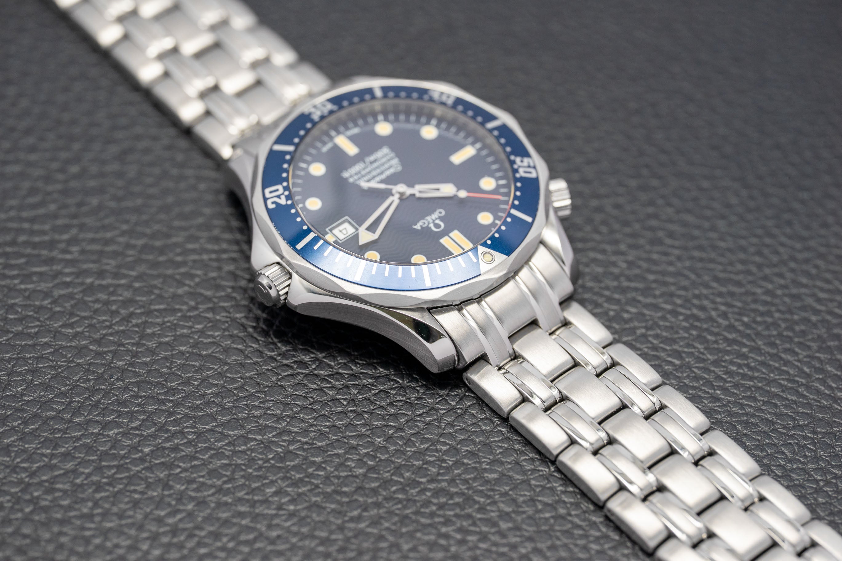 Omega Seamaster Diver 300 2531.80, esfera azul, 1996