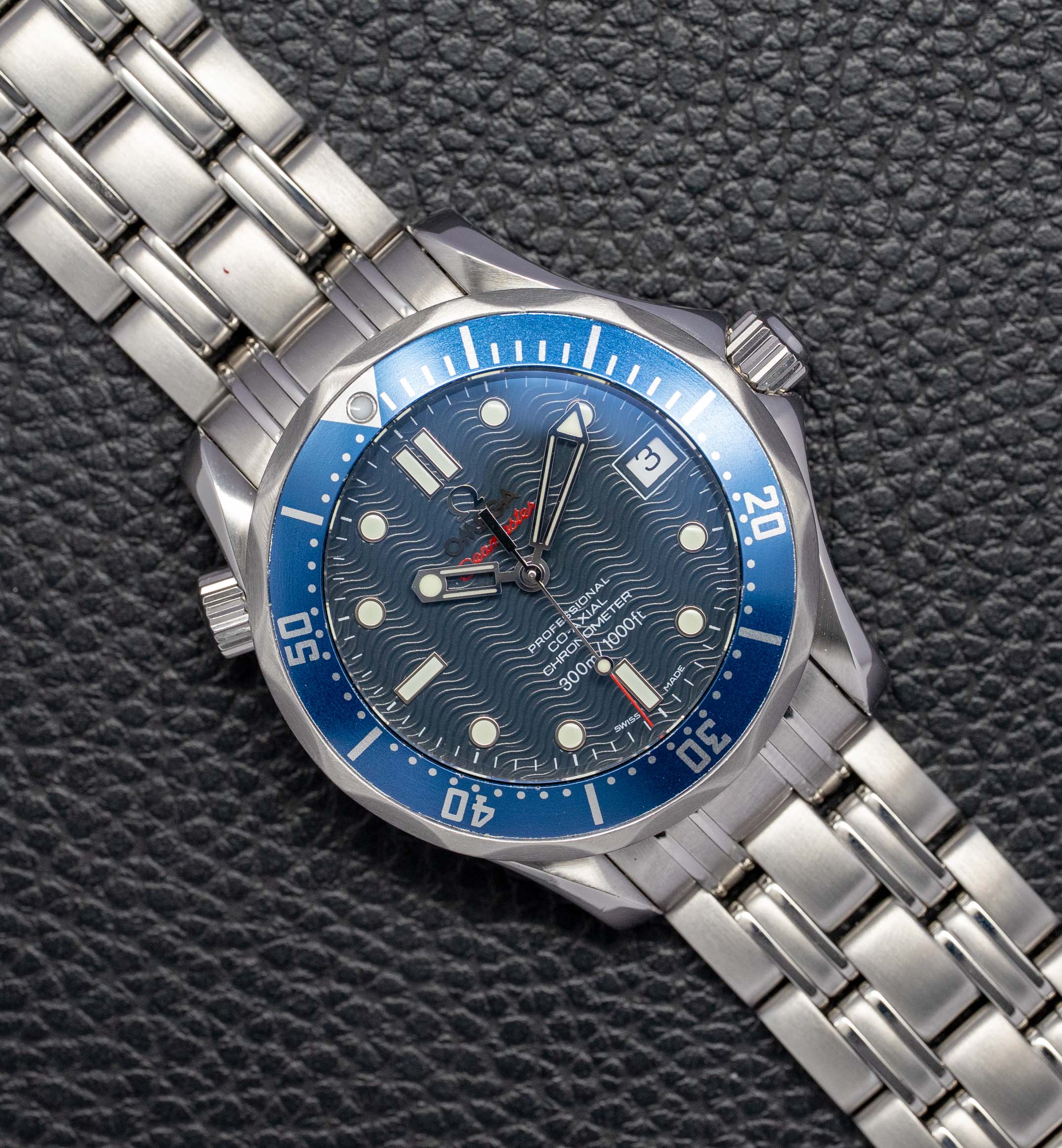 Omega Seamaster Diver 2222.80 Complete Set 2010 Box + Papers