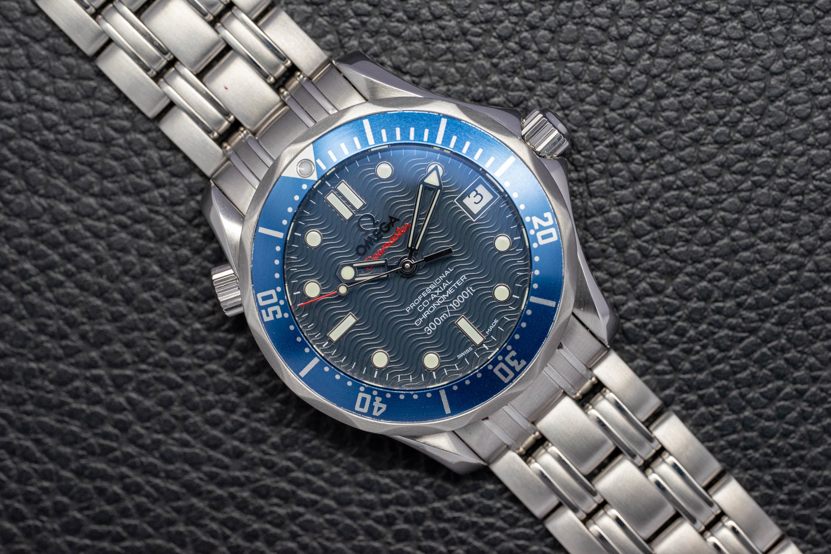 Omega Seamaster Diver 2222.80 Complete Set 2010 Box + Papers