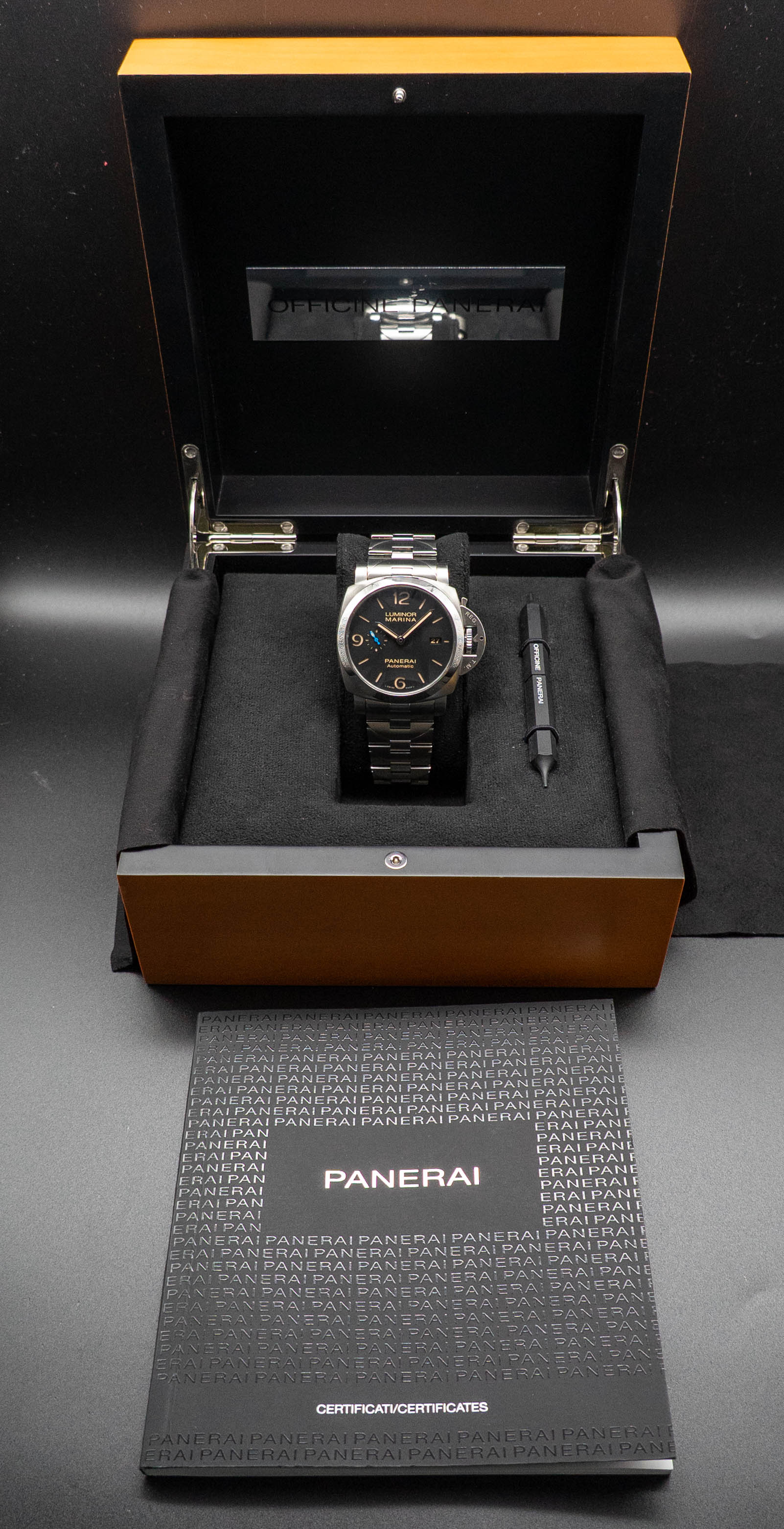 Panerai Luminor Marina 1950 PAM00723 Complete Set 2019 Box + Papers