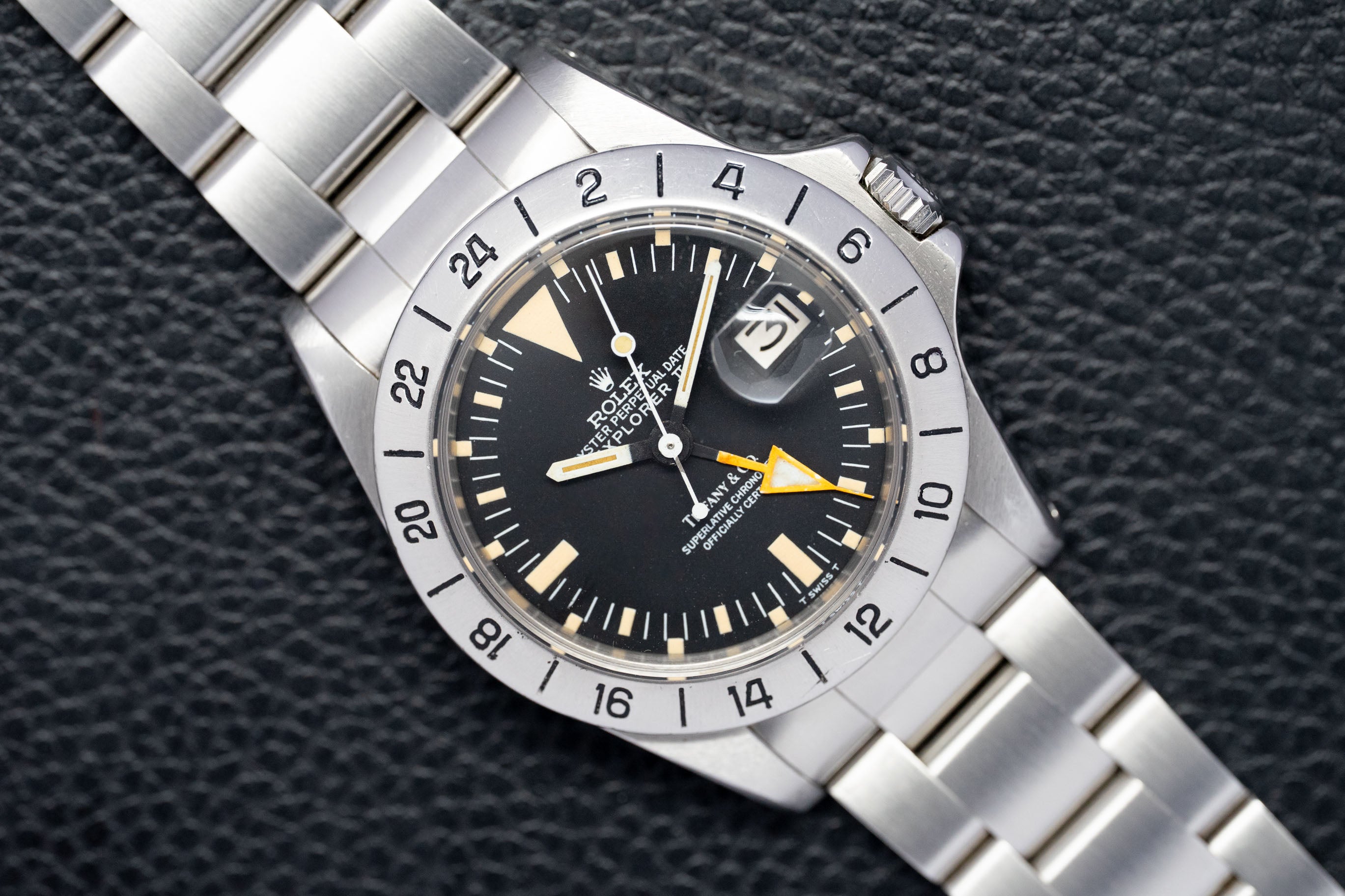 Rolex Explorer II 1655 with Tiffany & Co. Signed Dial, 1975 Box