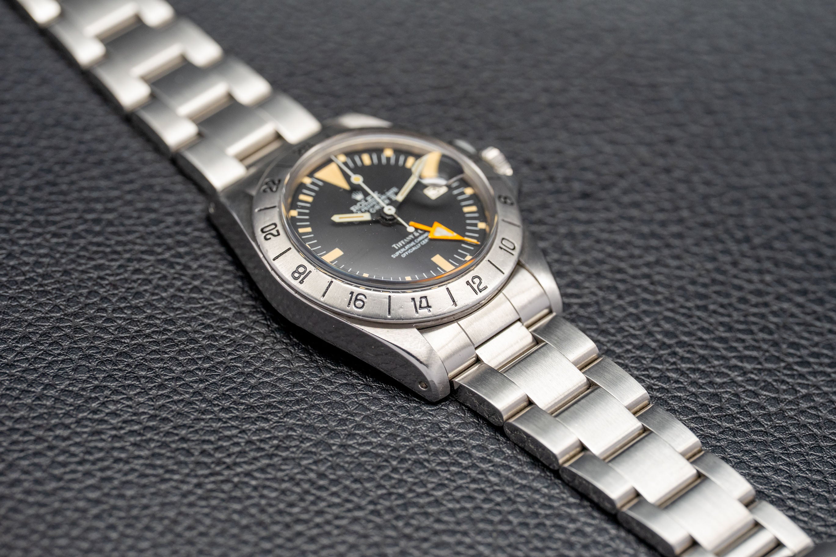 Rolex Explorer II 1655 with Tiffany & Co. Signed Dial, 1975 Box