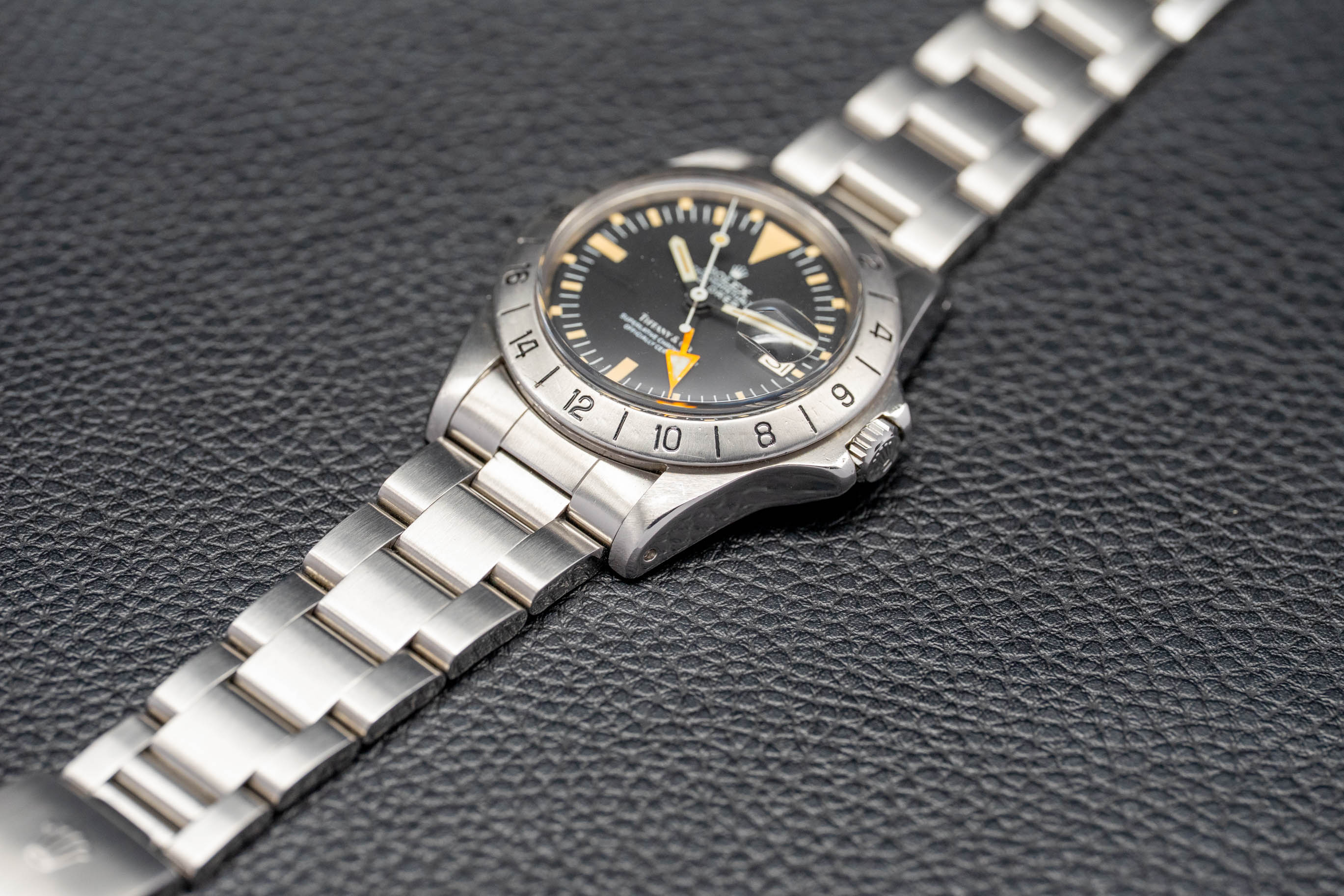 Rolex Explorer II 1655 with Tiffany & Co. Signed Dial, 1975 Box