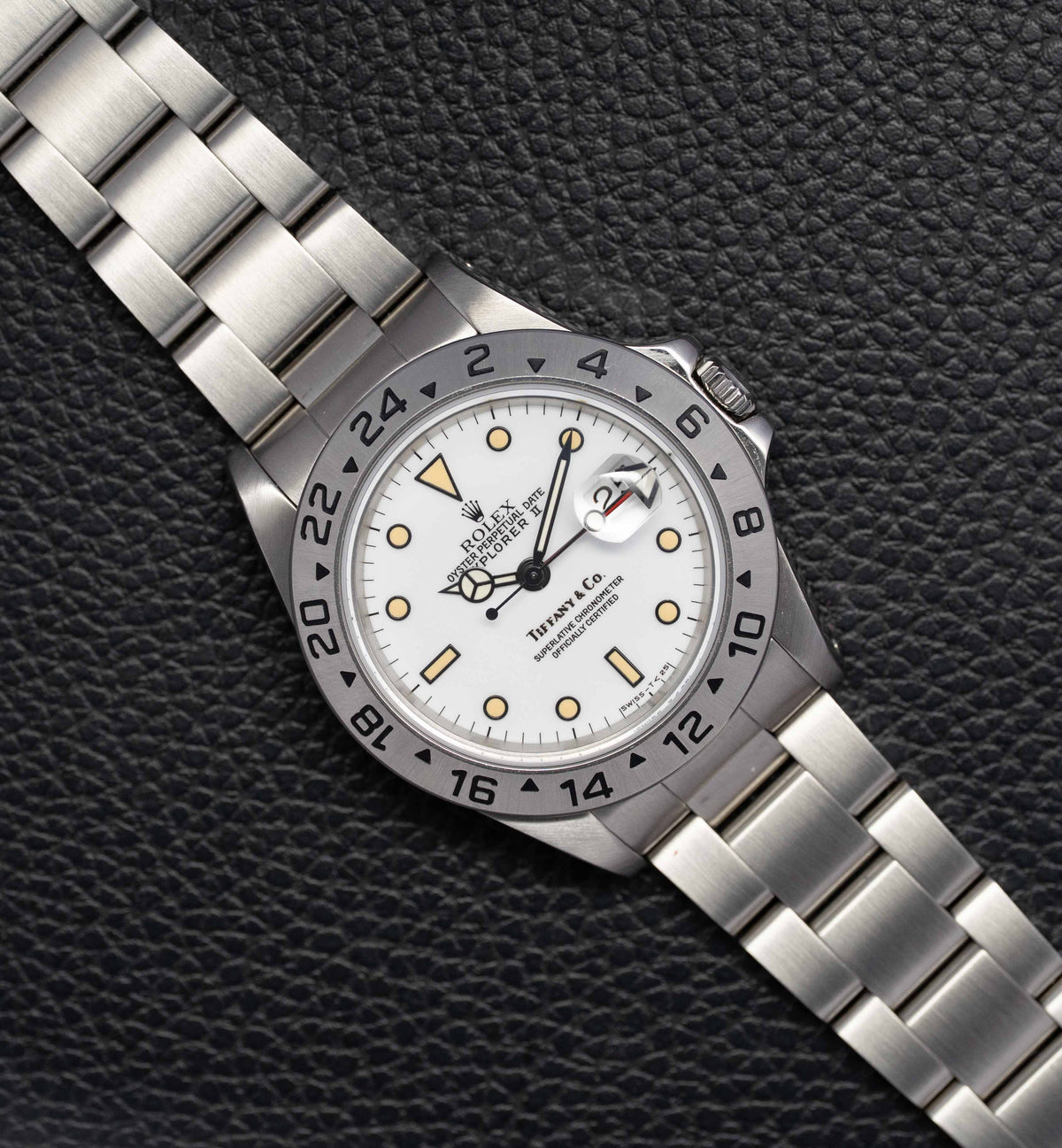 Rolex Explorer 2 Polar 16570 Tiffany & Co Signed 1991