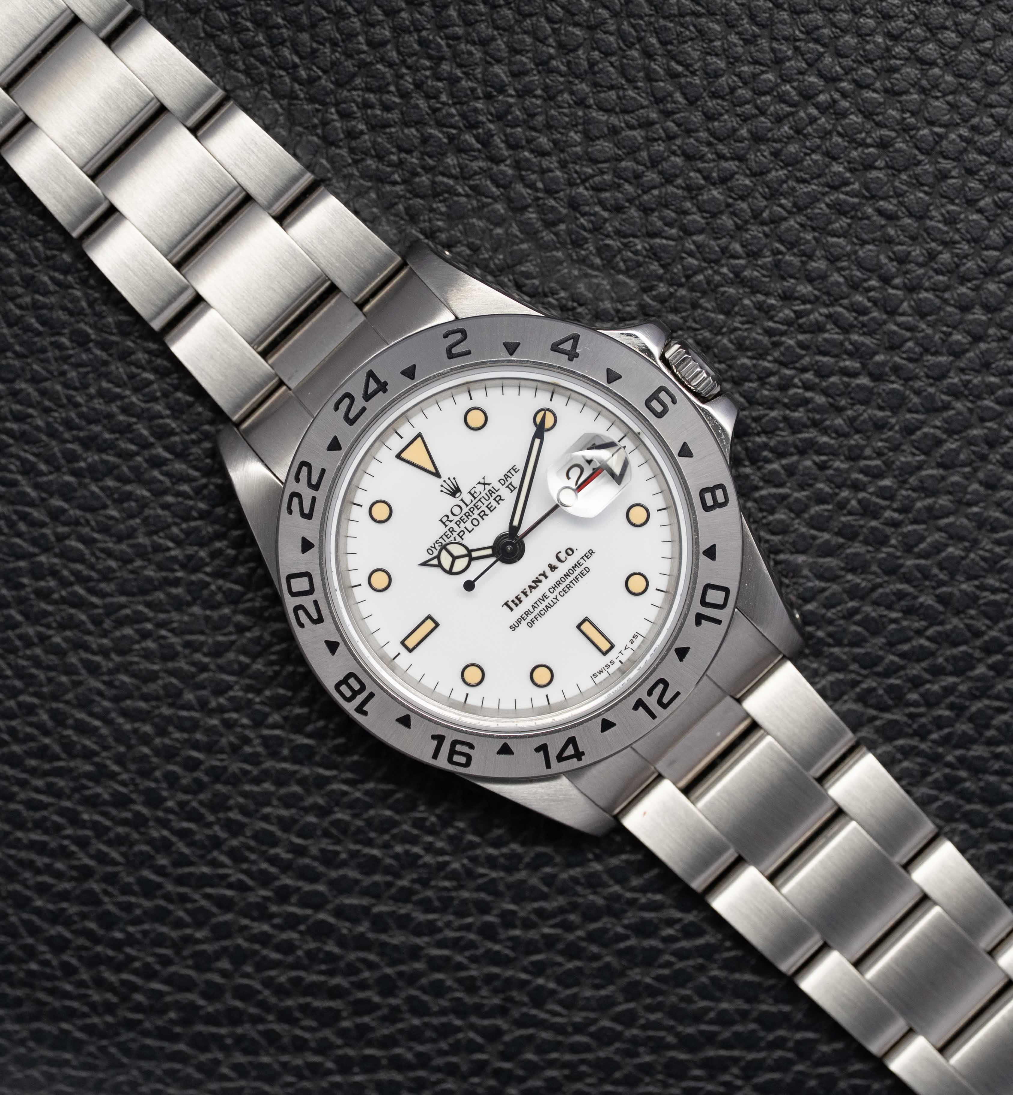 Rolex Explorer 2 Polar 16570, Signed by Tiffany & Co., 1991