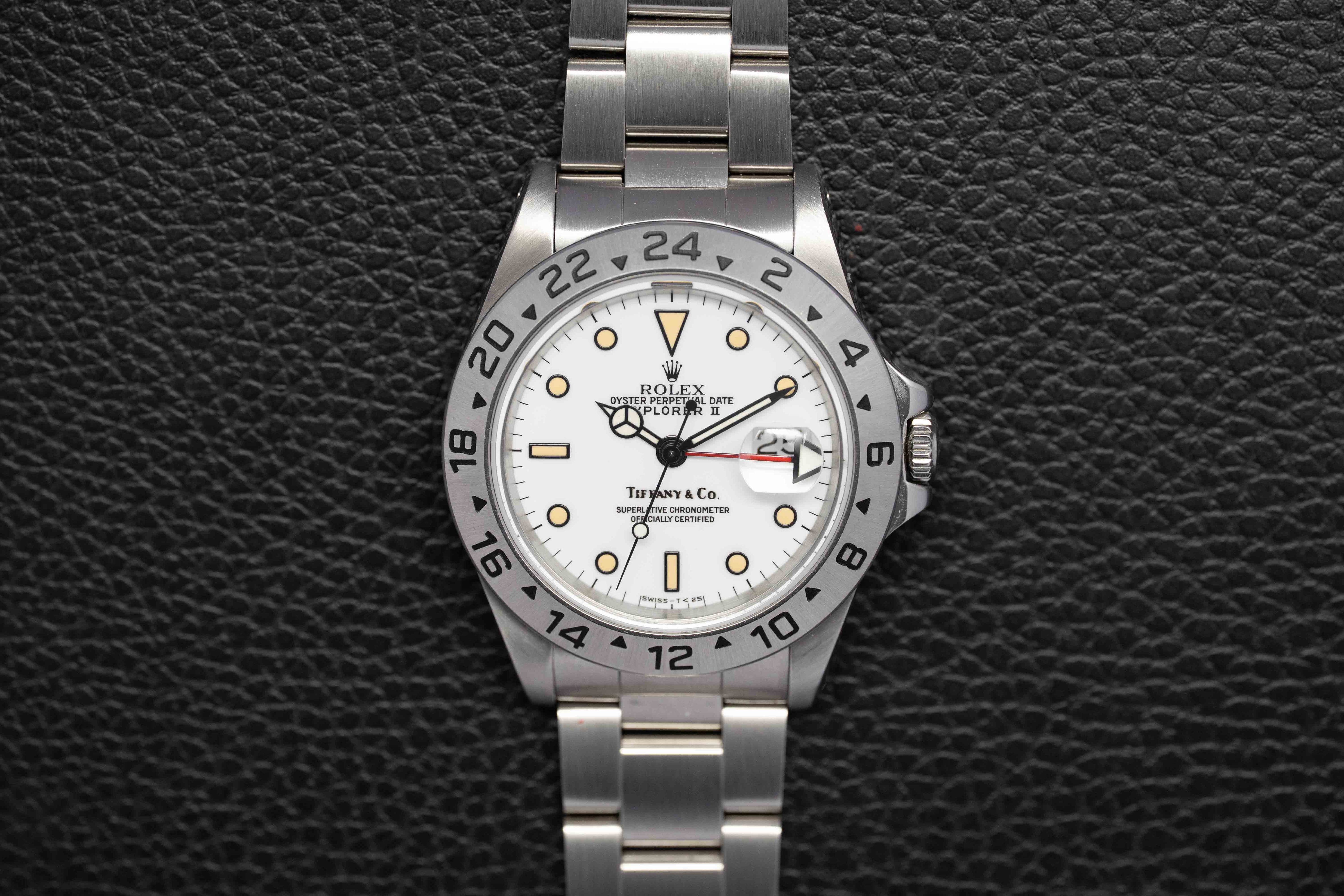 Rolex Explorer 2 Polar 16570, Signed by Tiffany & Co., 1991