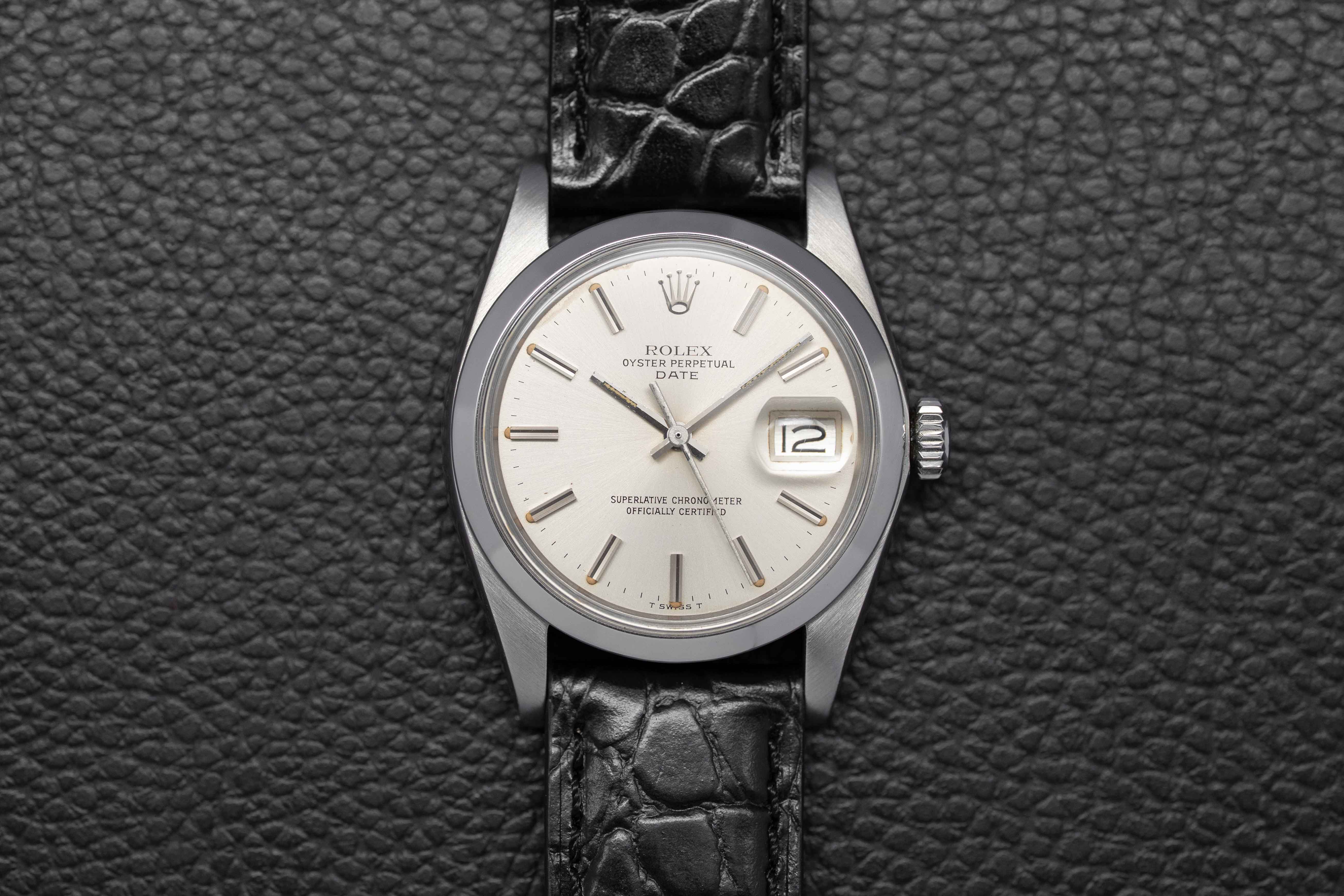 Rolex Date 1500 Silver Dial 1978